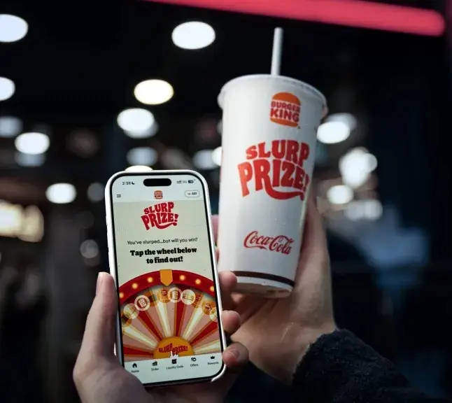 Burger King’s Slurp-Prize puts prizes front and centre for UK customers (Burger King/Metro)