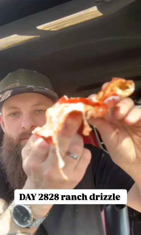 Kenny Wildes is trying to make it into the Guinness World Records (Instagram/@ctpizzaman)