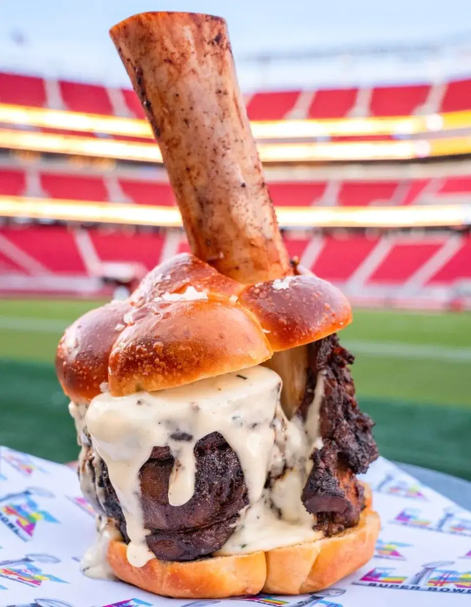 The LX Hammer Burger (Levy Restaurants)