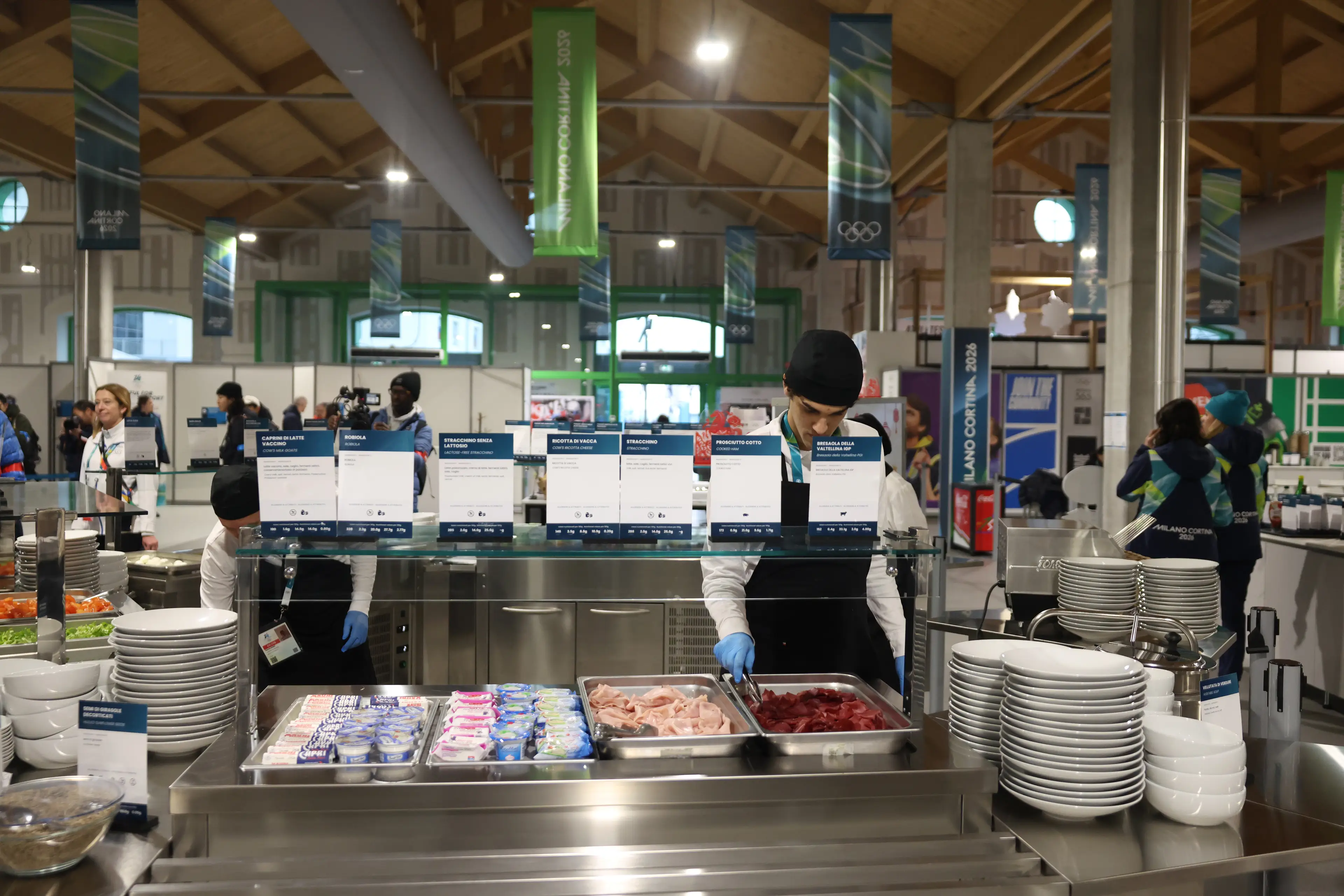 Social media is weighing in on food at the Winer Olympic Games (Maja Hitij/Getty Images)