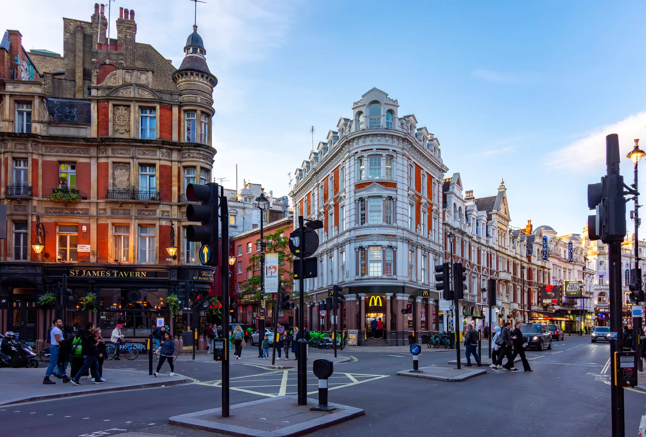 Soho is London's biggest hotspot for grand McDonald's outlets (Elena Zolotova/Getty Images)