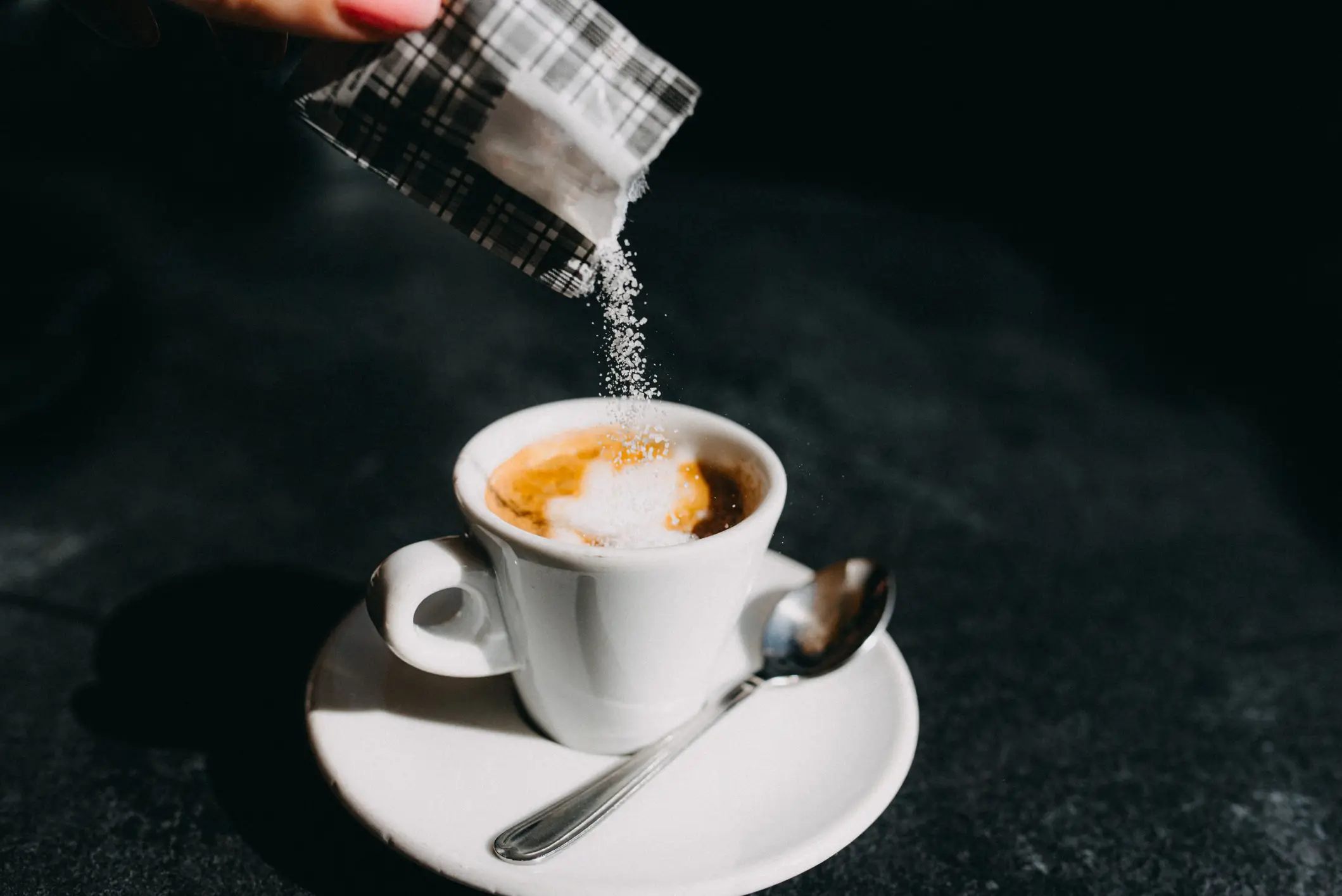 Many people switch out sugar for sweeteners believing it is healthier (Getty Stock)