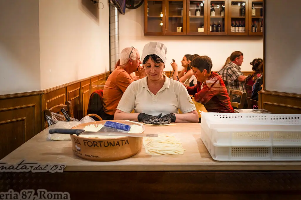 Handmade fresh pasta is one of the best parts of authentic Italian cooking (Luigi Avantaggiato/For The Washington Post via Getty Images)