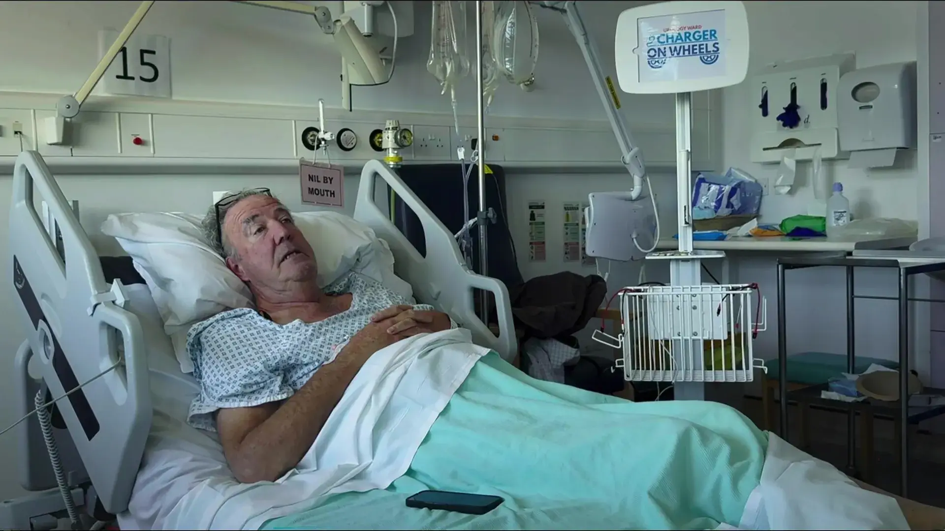 Clarkson's Farm showed the presenter undergoing treatment (Prime Video)