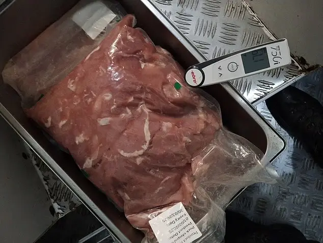 The meat that was seized (Westminster Council)