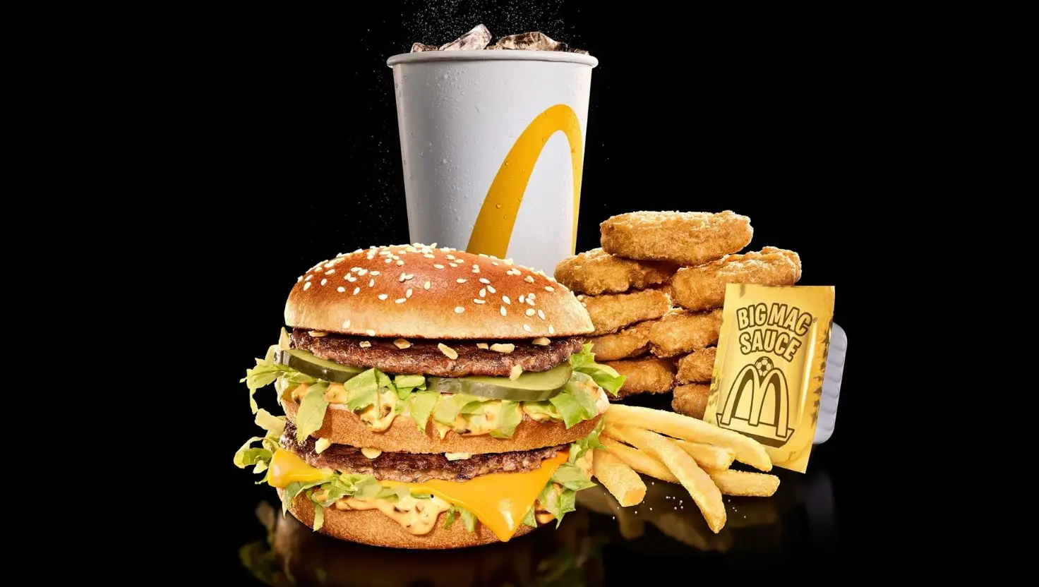 The World Cup Meals come with gold-packaged Big Mac sauce (McDonald's)