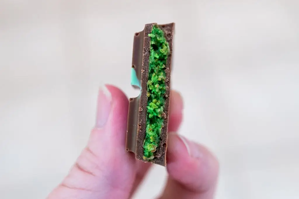 The green-centred chocolate is very much in vogue (Smith Collection/Gado / Contributor/Getty Images)
