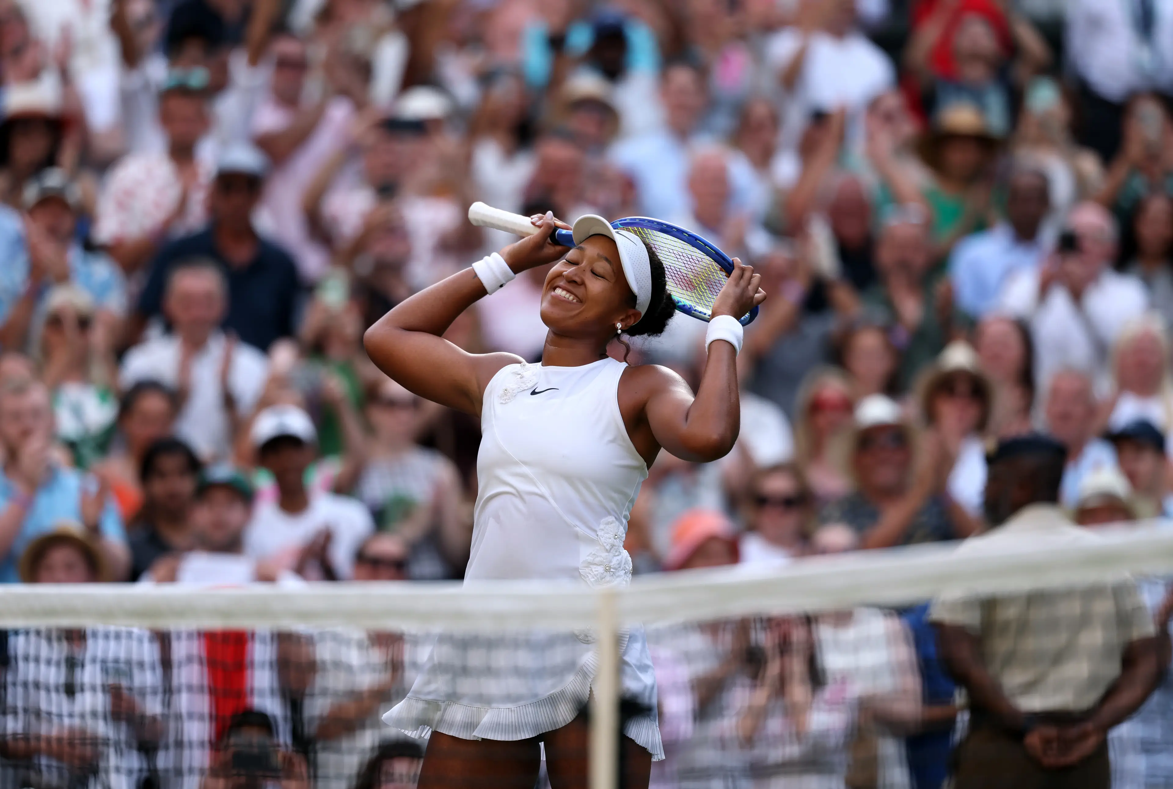 Some competing at the All England Lawn Tennis and Croquet Club are apparently prioritising gut health (Cameron Spencer/Getty Images)