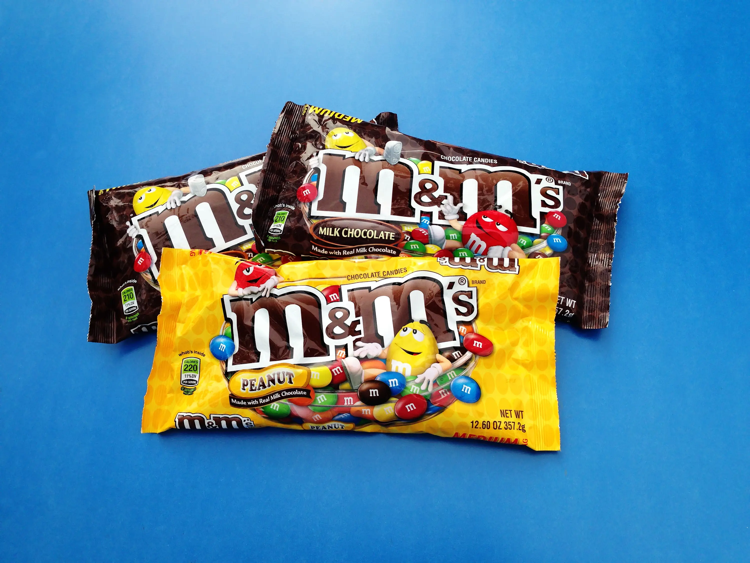 It's time to say farewell to blue and brown M&M's... for now (Getty Stock Image)