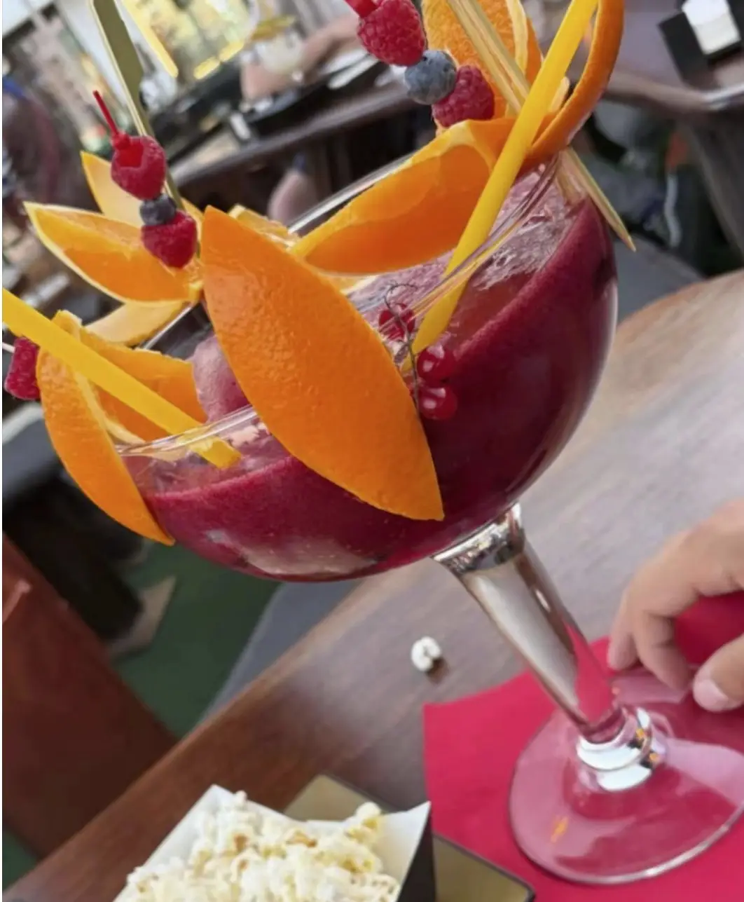 The happy couple also shared pictures of some drinks too (TikTok/@venezuealaffury)