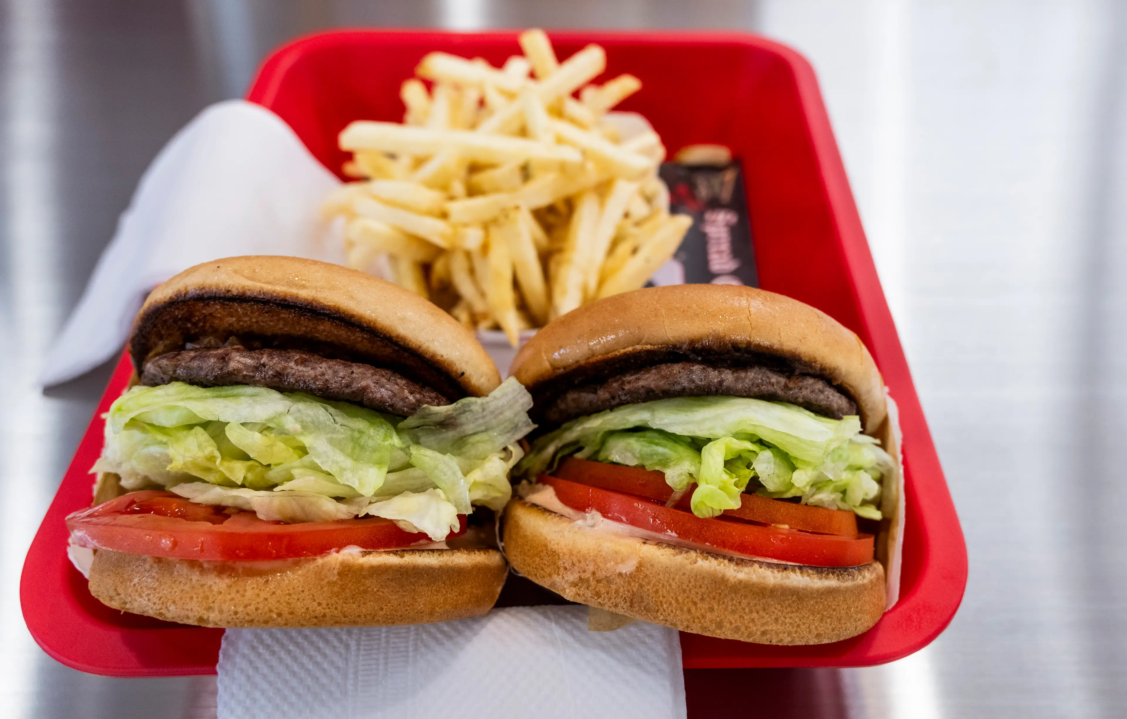 In-N-Out burger buns will no longer contain sesame flour (Paul Bersebach/MediaNews Group/Orange County Register via Getty Images)