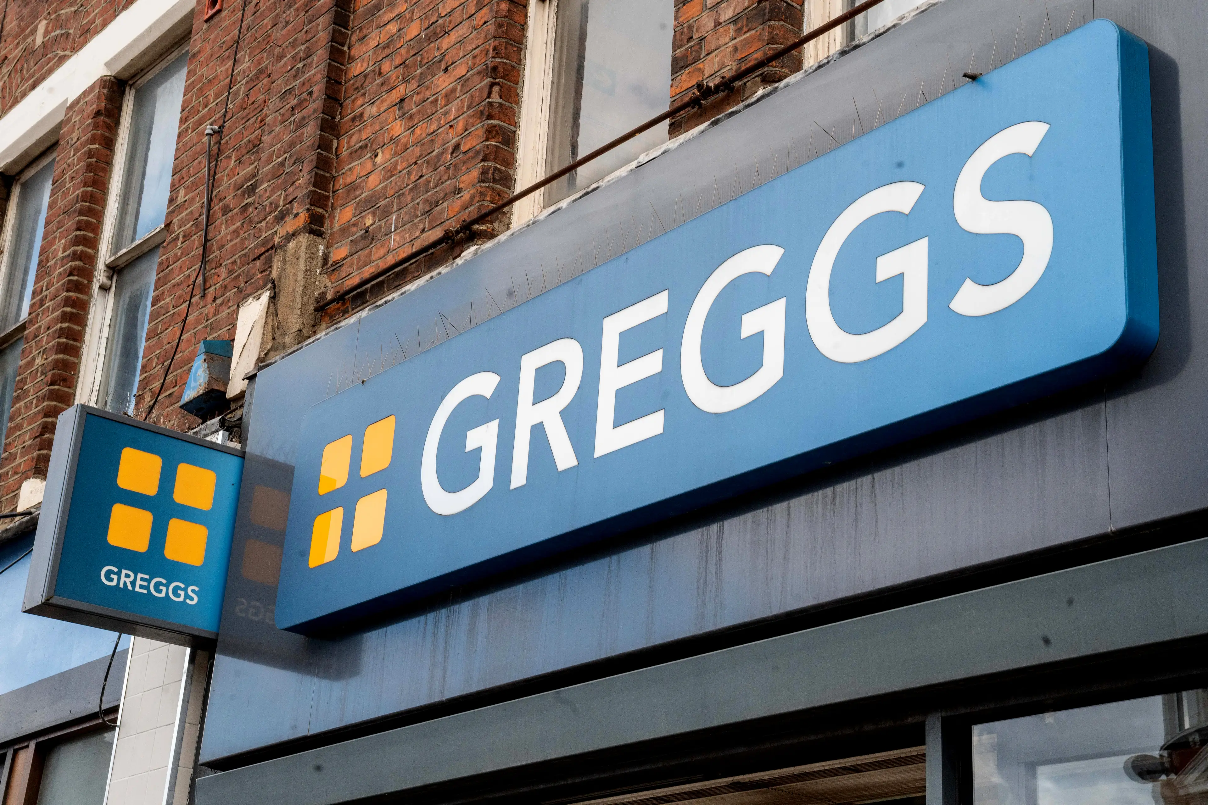 Social media is divided after Greggs launched a new range of iced drinks (NIKLAS HALLE'N/AFP via Getty Images)