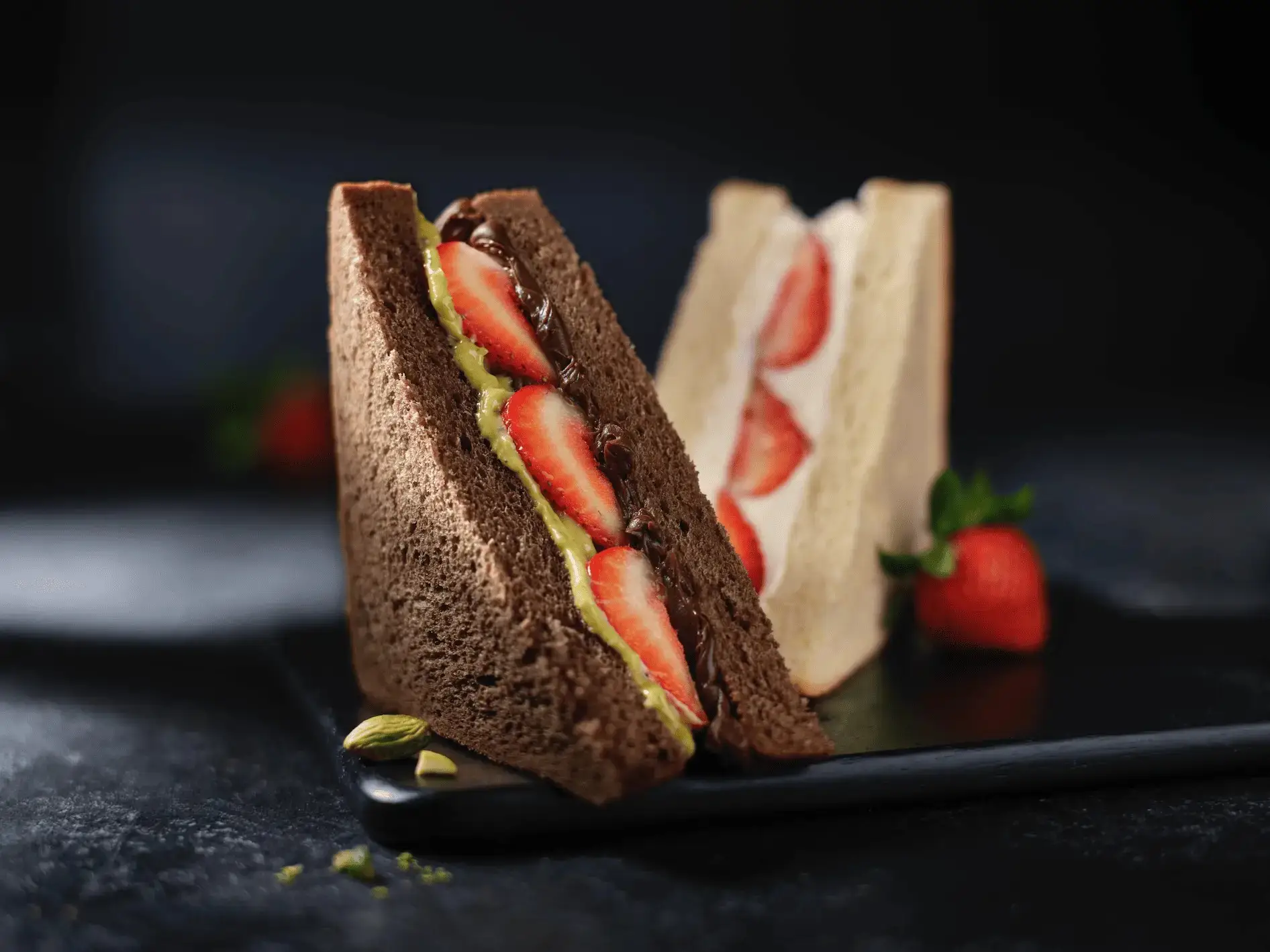 It's not the first time shoppers have been treated to a sweet sandwich, following the viral strawberry M&S offering (M&S)