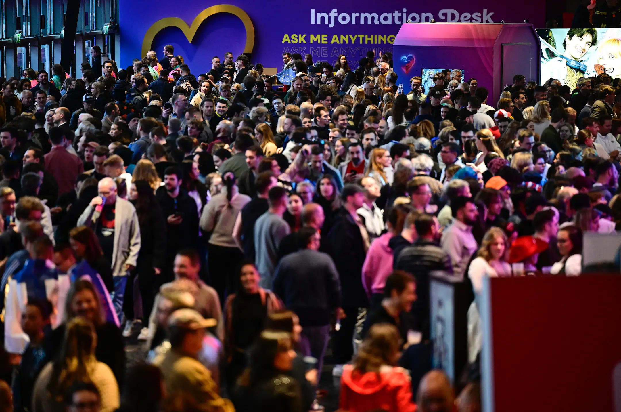 Wiener Stadthalle is hosting Eurovision 2026 (Tobias SCHWARZ / AFP via Getty Images)