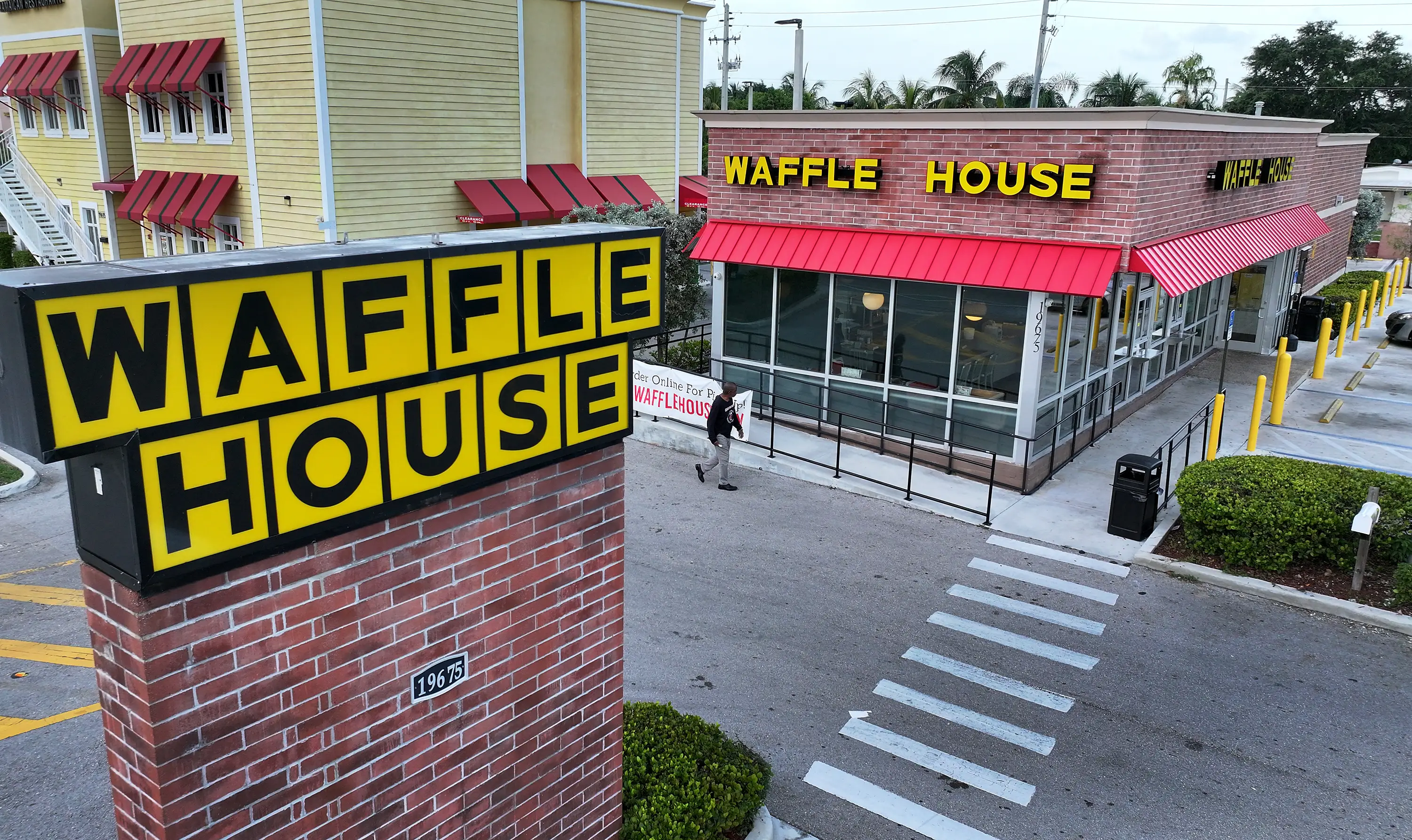 A top US official has said he was once transported inside of a Waffle House (Joe Raedle/Getty Images)