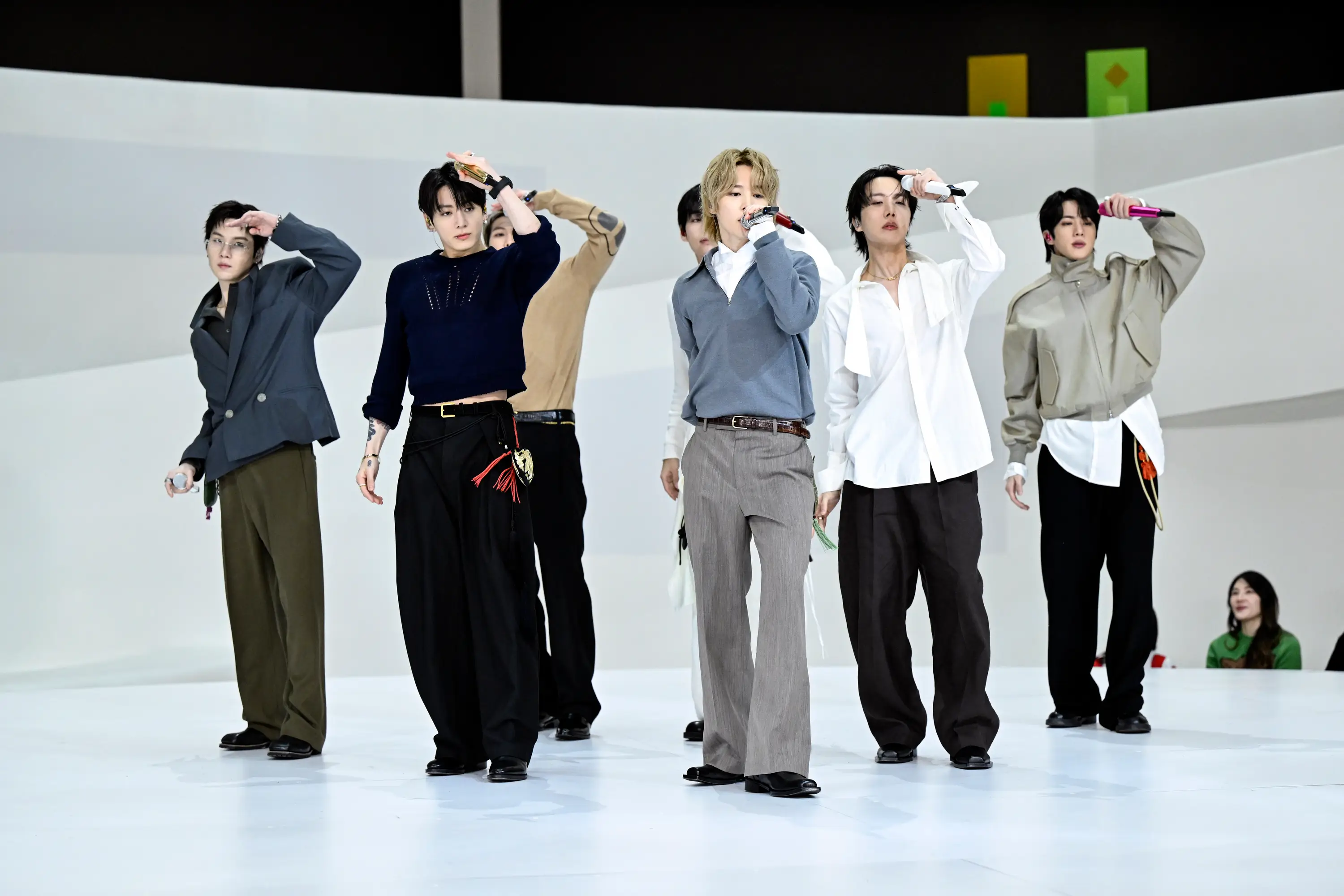 BTS will star at the FIFA World Cup final half-time show (Todd Owyoung/NBC via Getty Images)