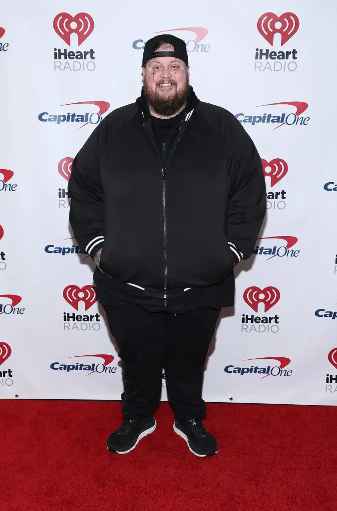 Jelly Roll says he was at 550lbs at his heaviest but used his wife's podcast to remind others they don't have to slim down to become successful (Paul Morigi / Contributor / Getty)