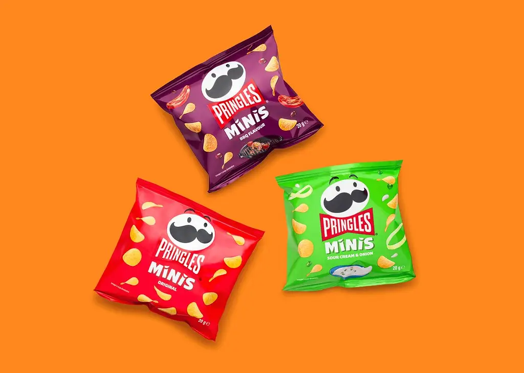 The small snacks are initially launching in three flavours (Pringles)