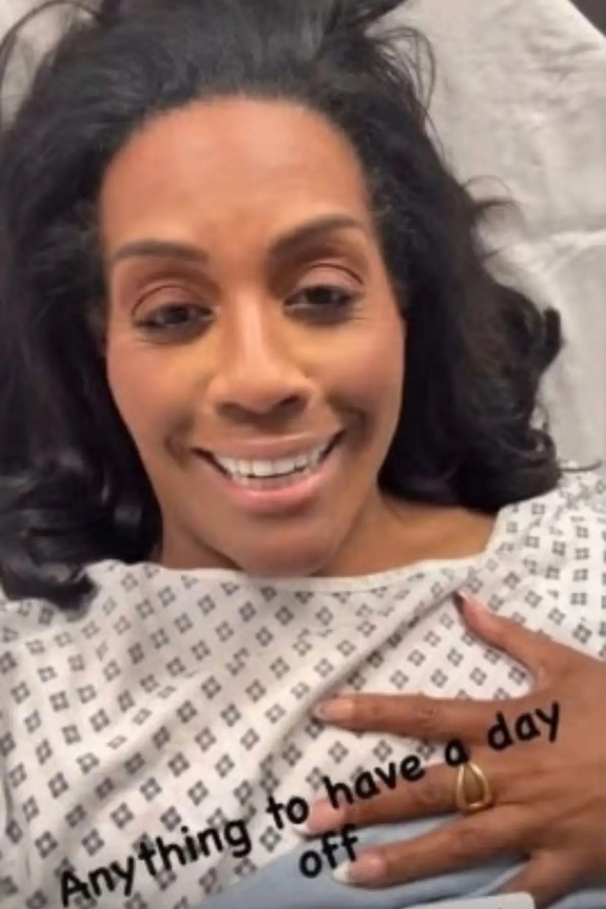 Alison Hammond went to hospital during ITV's This Morning (Instagram/@alisonhammond)