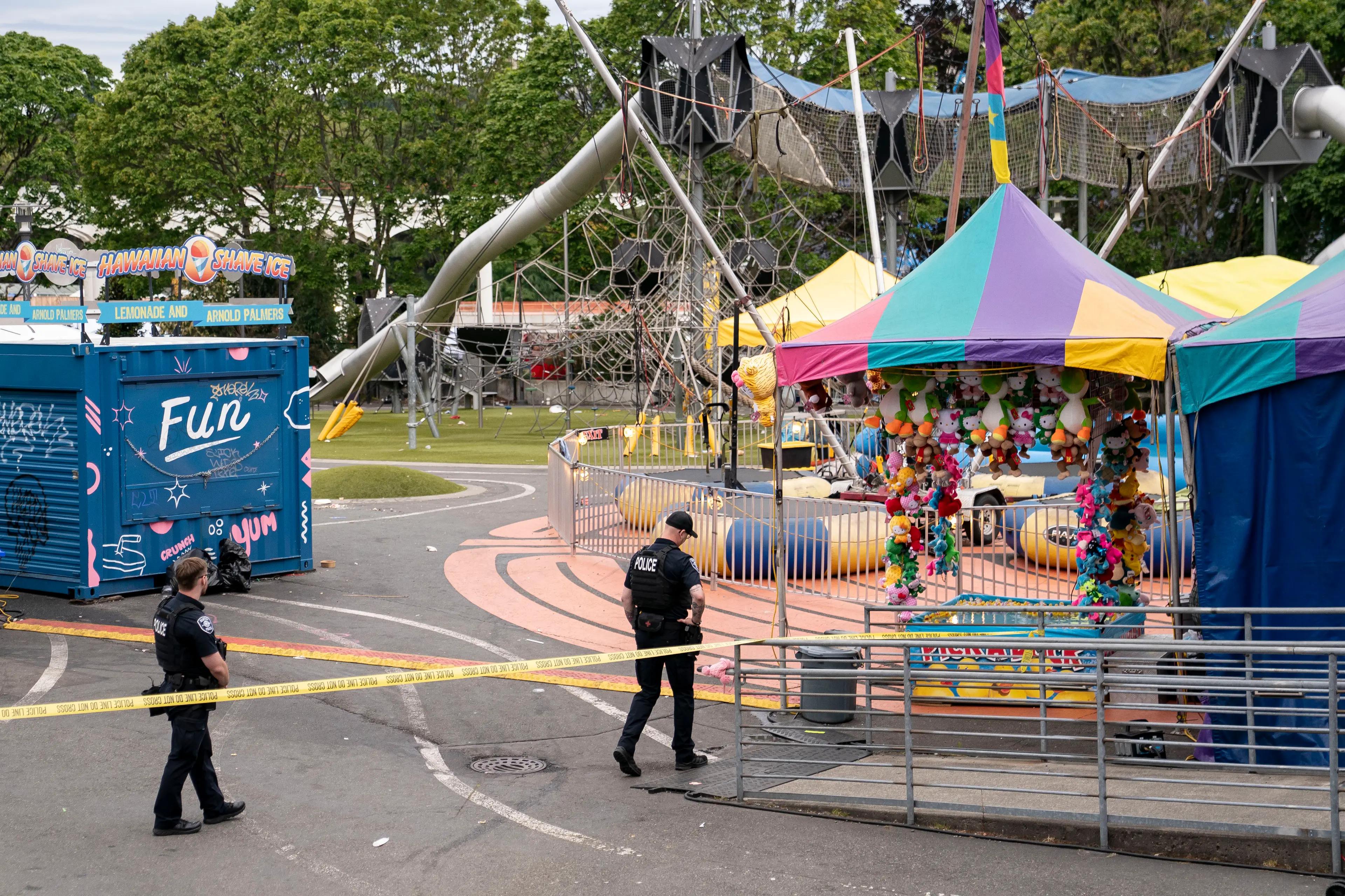 Bite of Seattle food festival was abandoned amid a shooting (David Ryder/Getty Images)