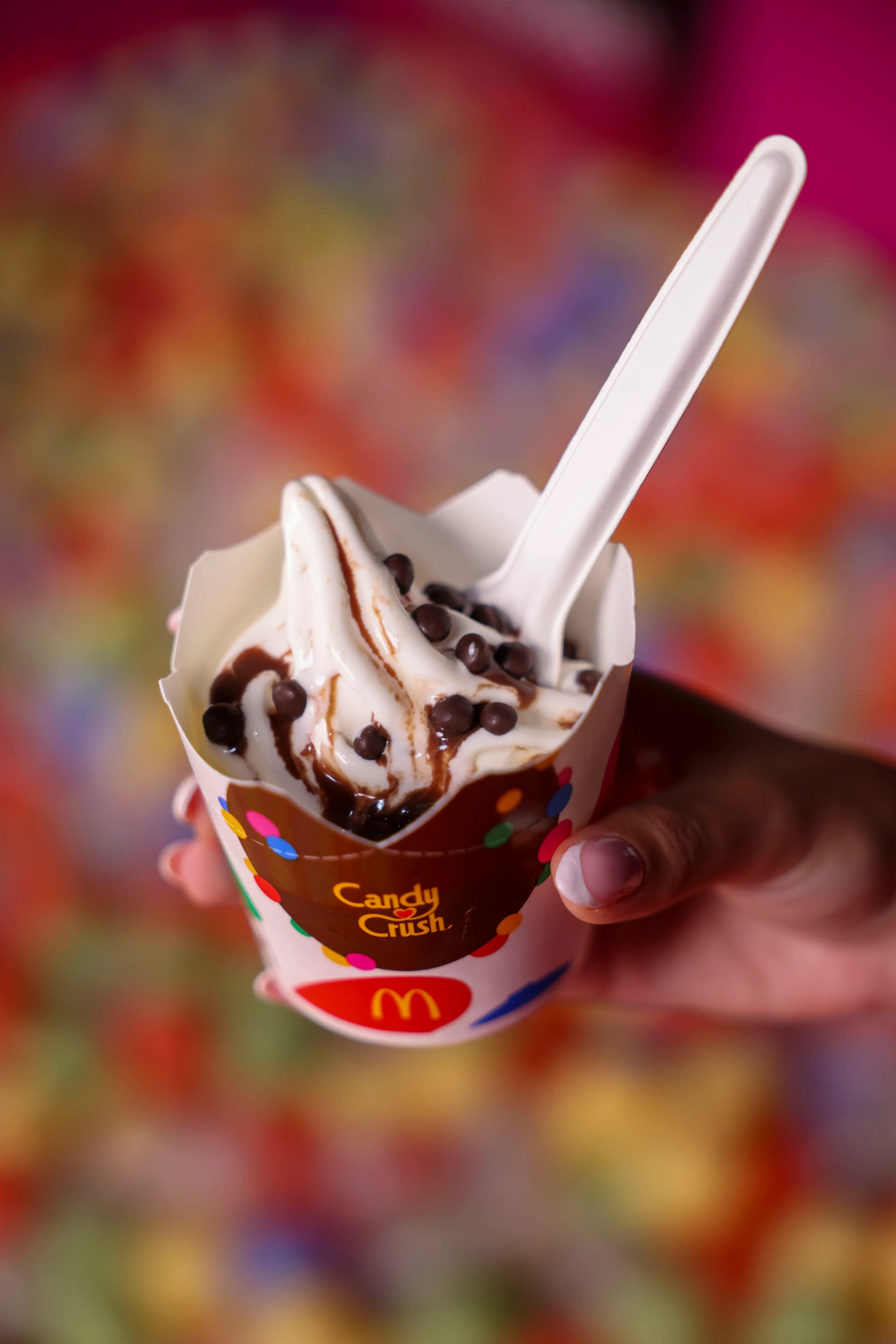 A Candy Crush McFlurry has launched (McDonald's/Jeff Gilbert)
