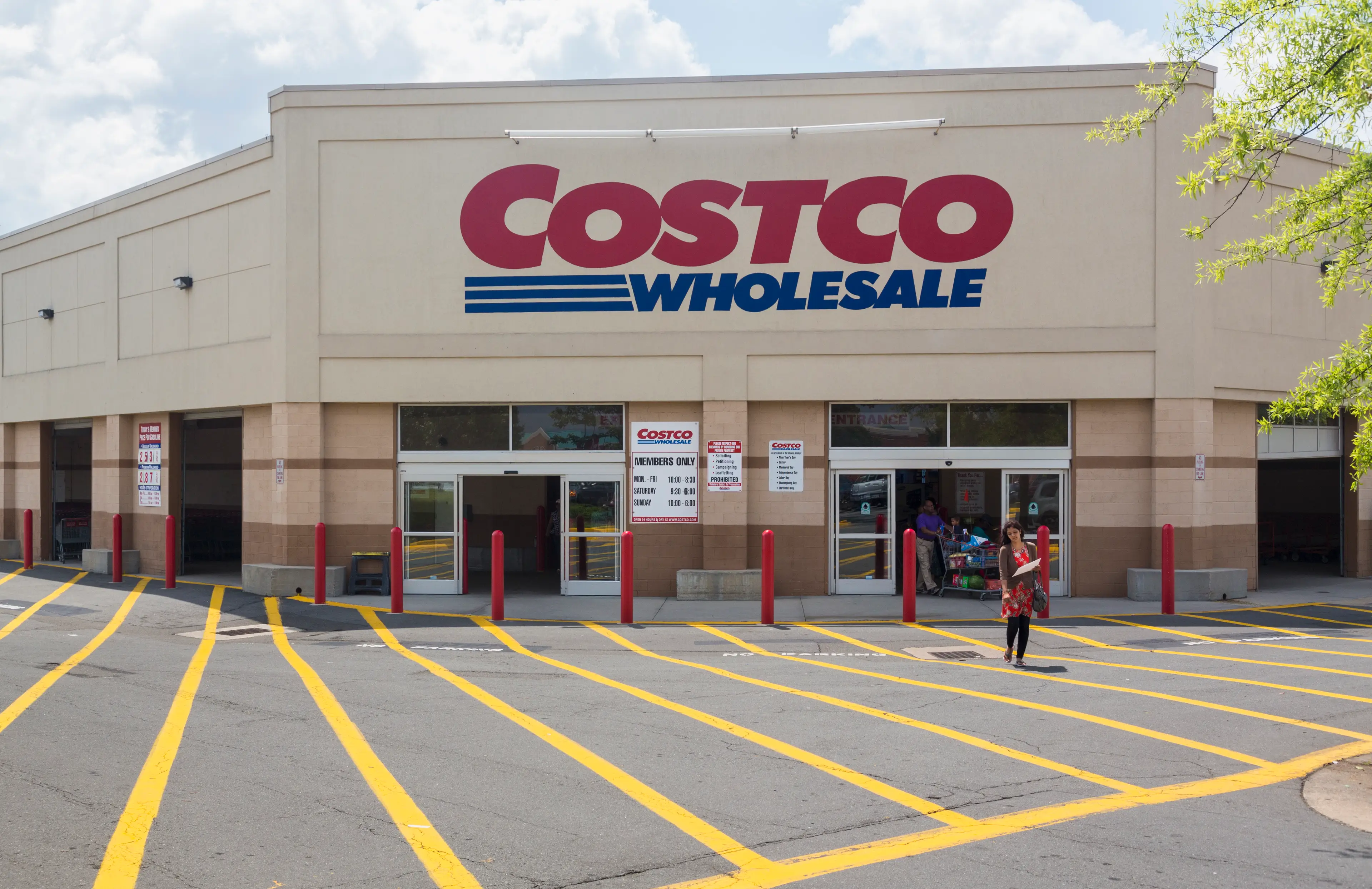 A Costco boss has said the company will try to 'offset' costs (Getty Stock Image/Steve Heap)