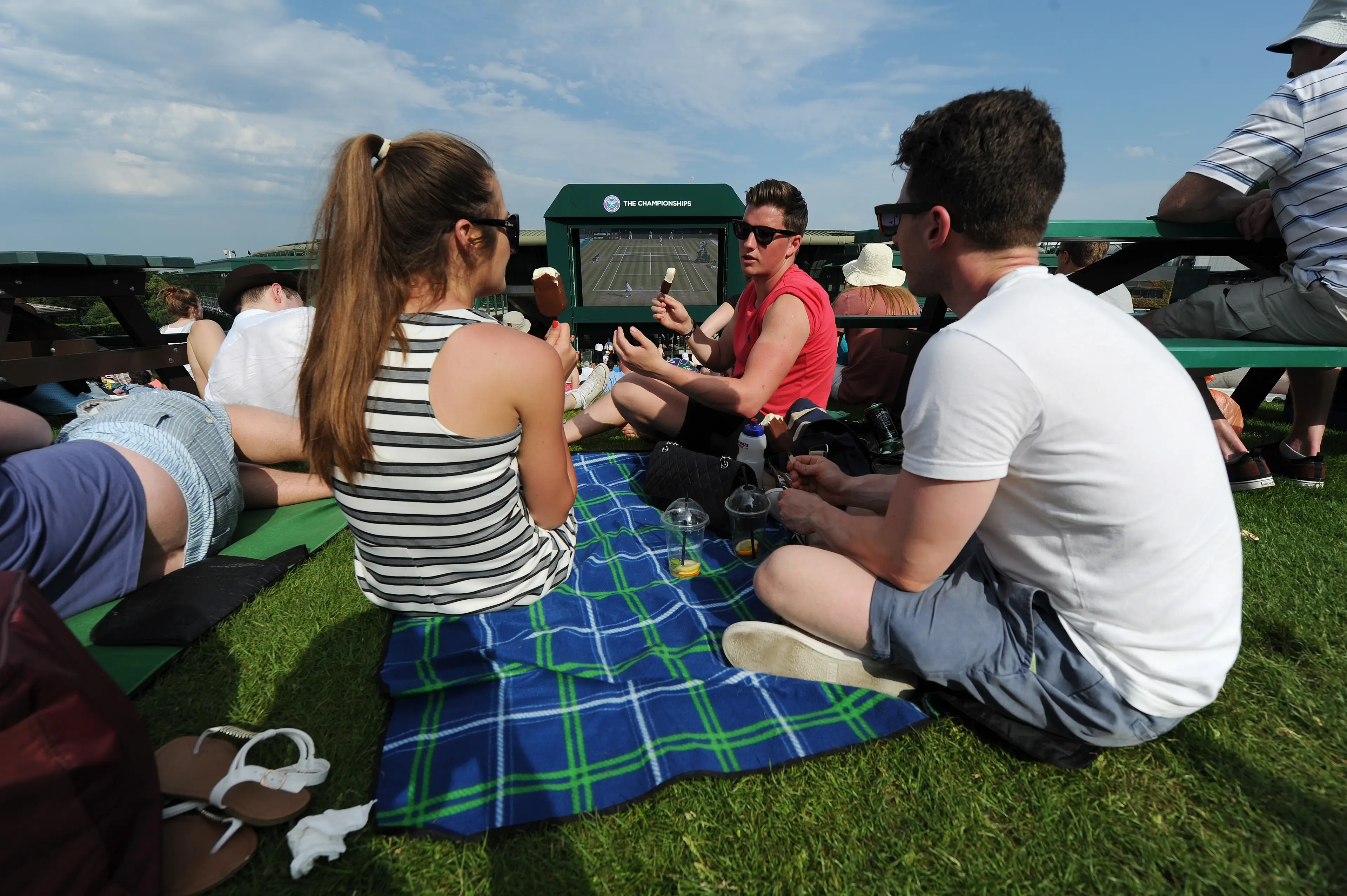 You can chill out on Henman Hill (Ben Radford/Corbis via Getty Images)
