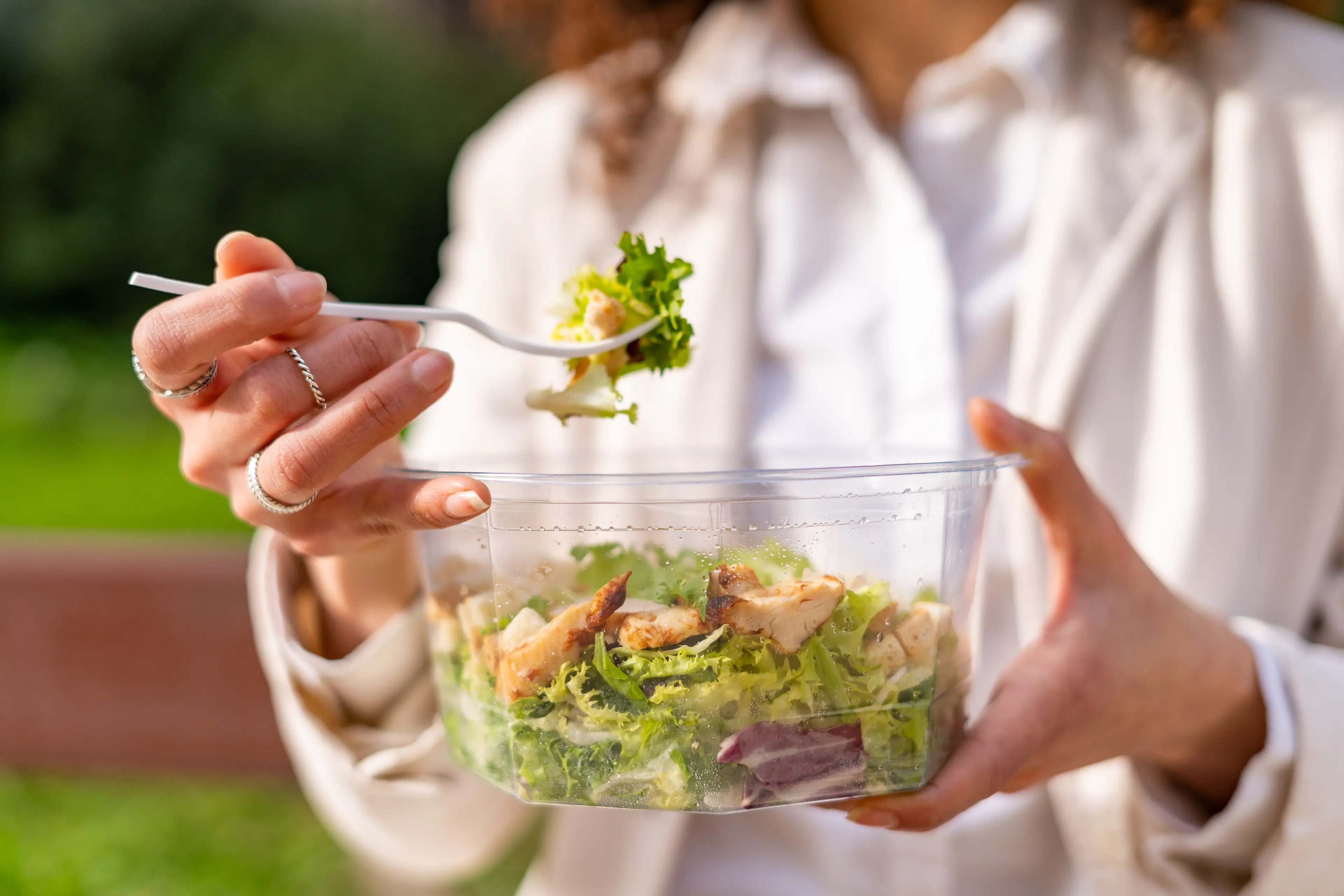 The company selling the re-packaged food (not pictured) now has regular swabs (Getty Stock Image)