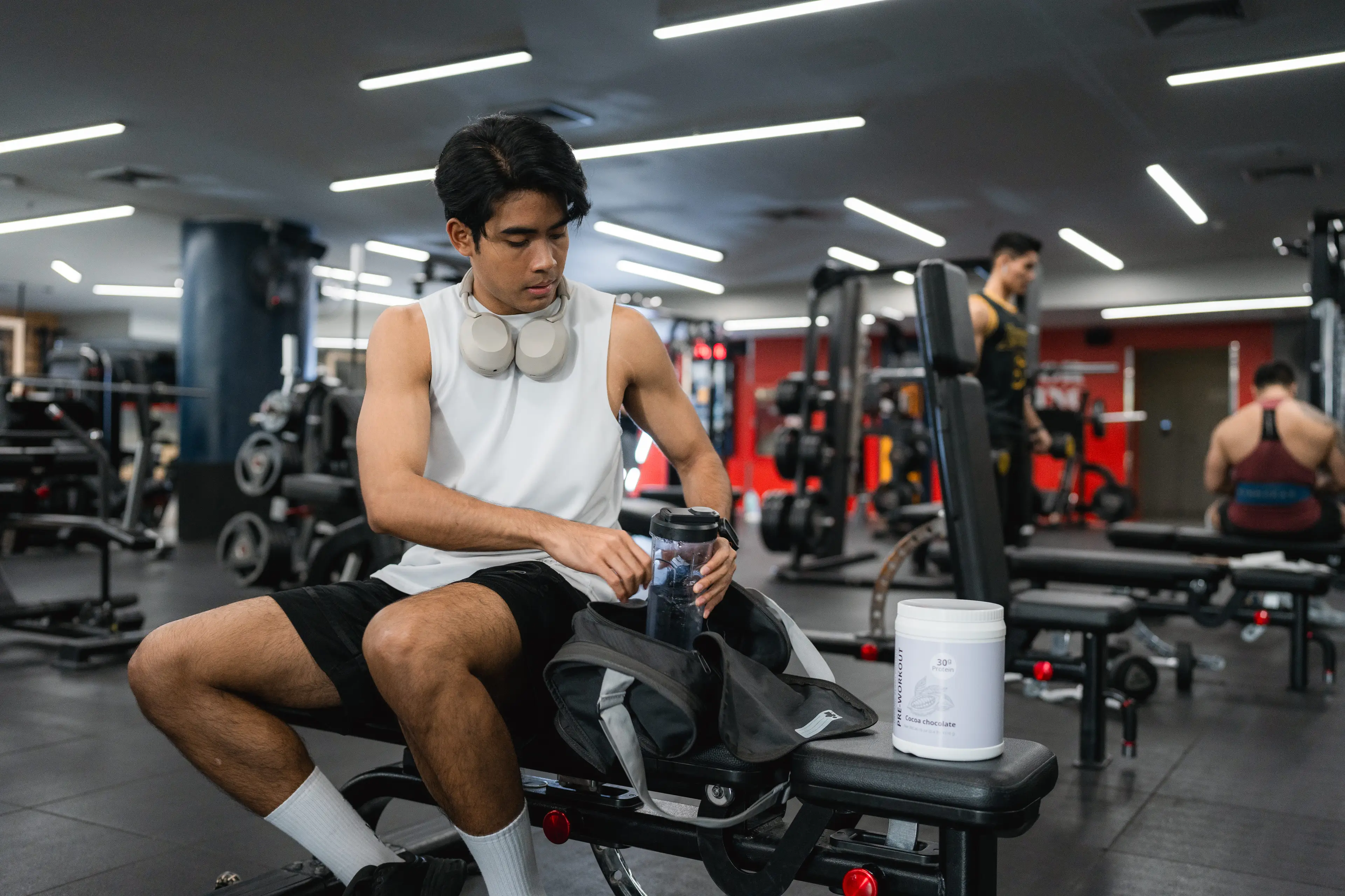 Pre-workout is a popular supplement that some fitness fanatics take 30 to 60 minutes before their workout (Getty Stock Image)