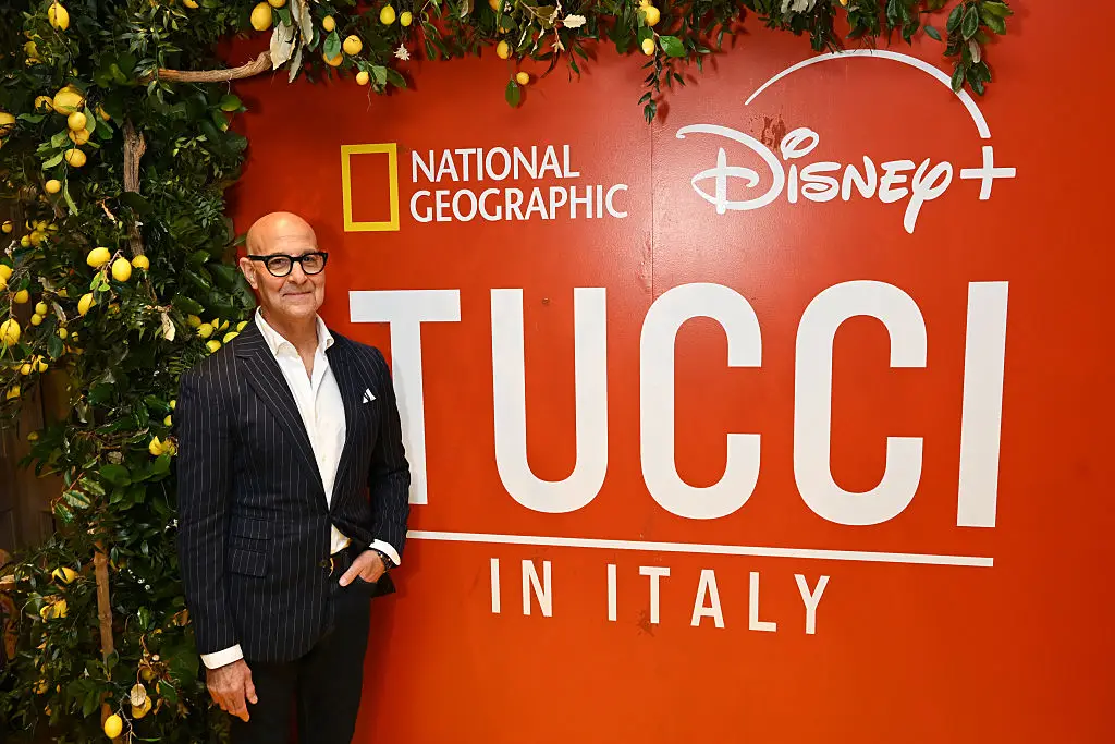 Food remains a huge part of Tucci’s life after his cancer battle (Dave Benett/Contributor/Getty Images)