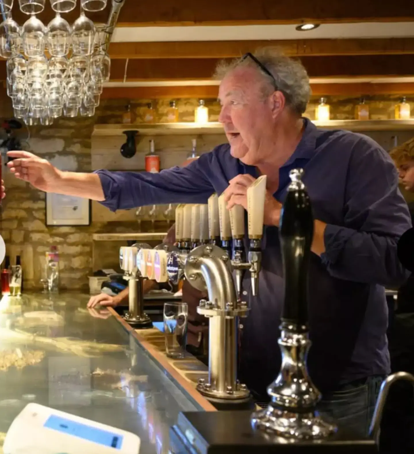 Jeremy Clarkson's pub features seasonal items and drinks from Hawkstone Brewery (Instagram)