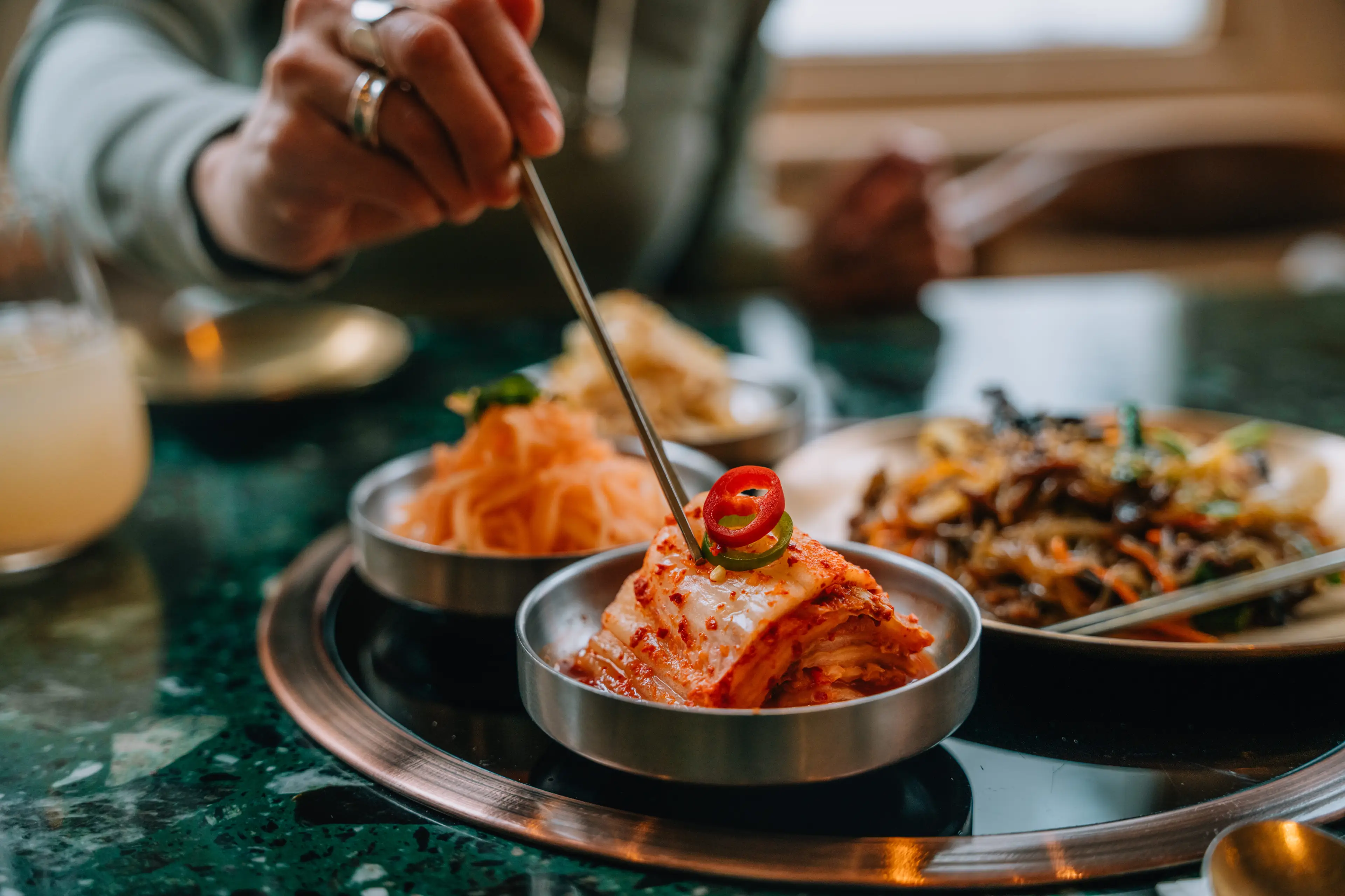 Kimchi is a good alternative to those who don't like the fermented cabbage (Getty Stock Image)