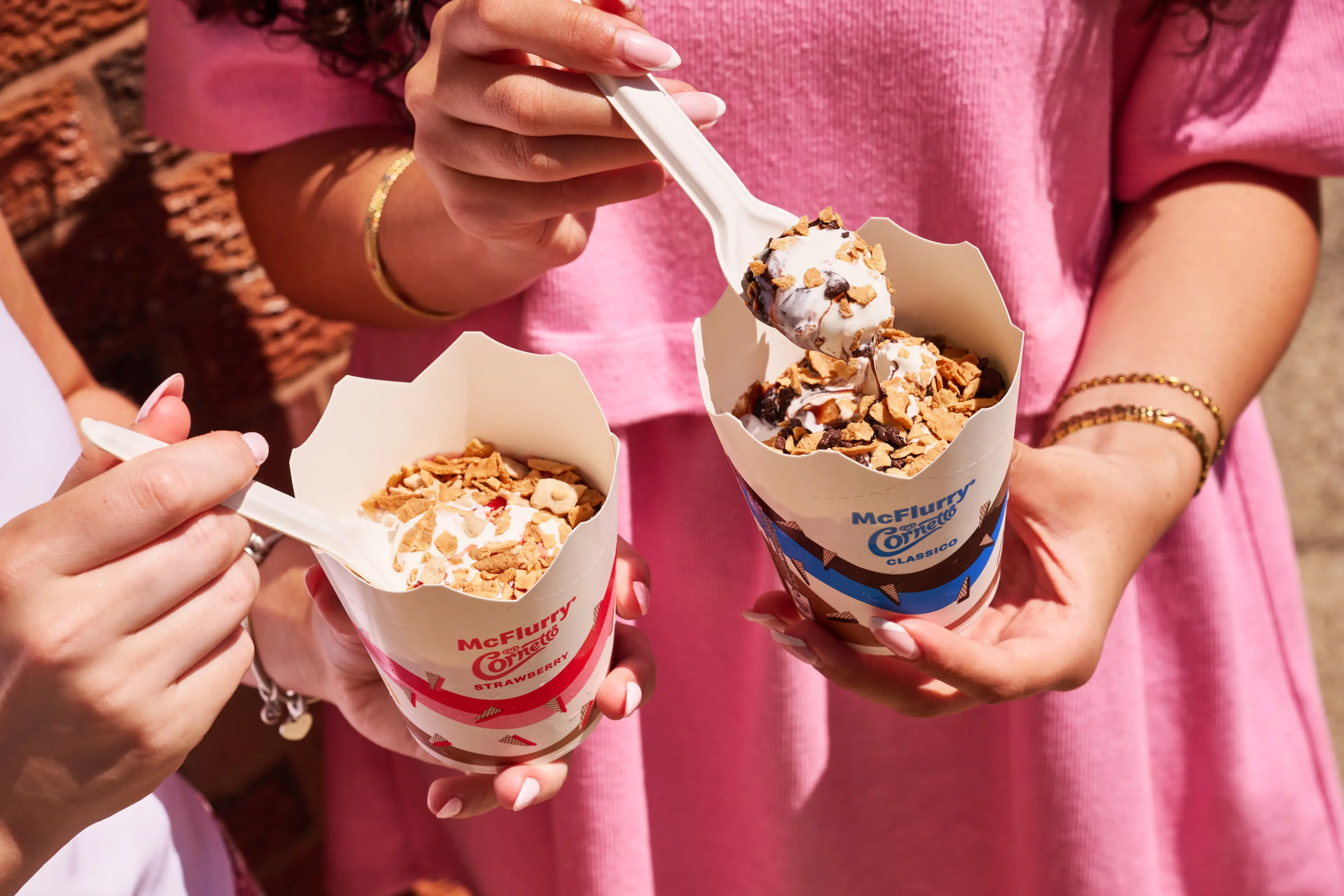There are a trio of McFlurries on offer (McDonald's)