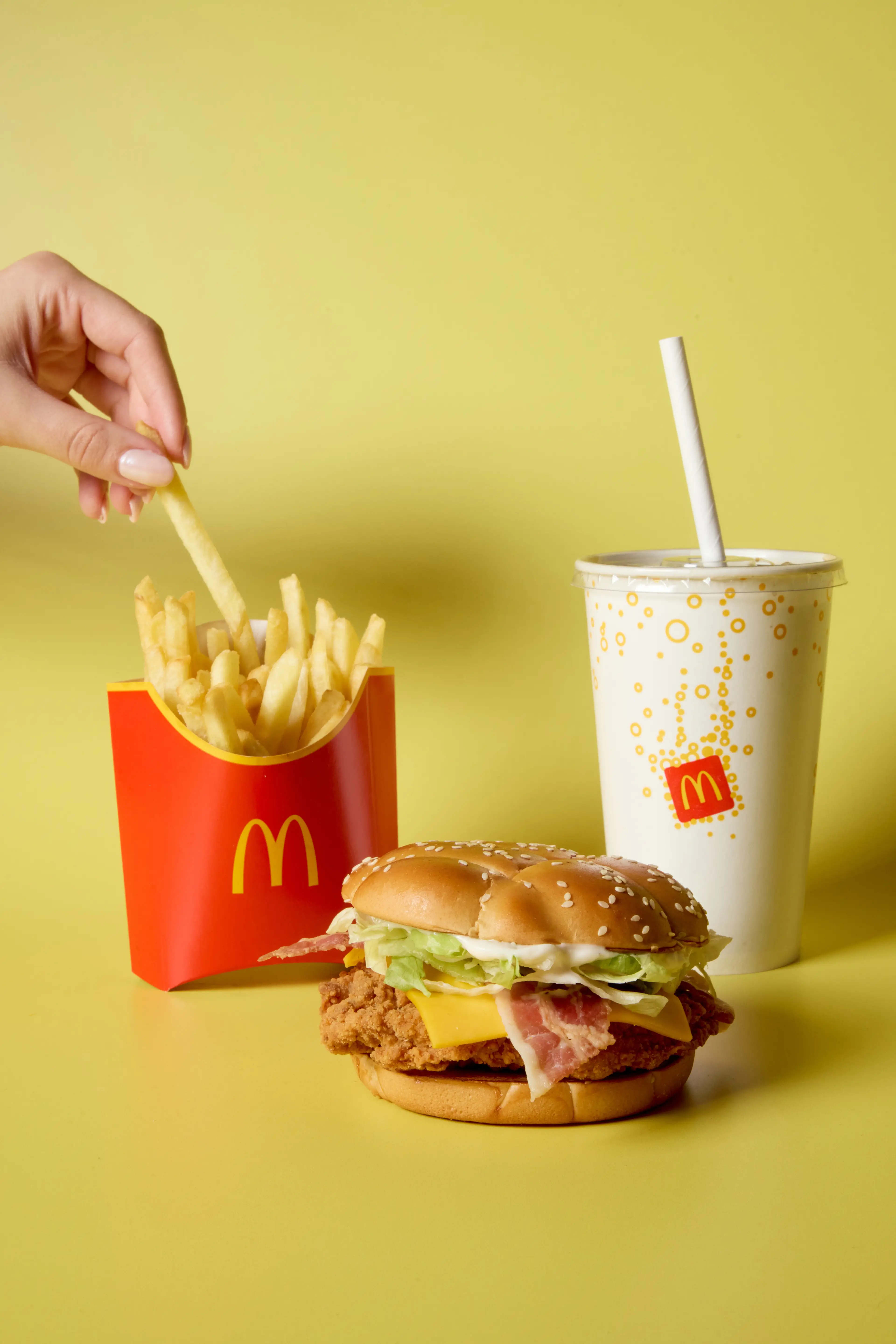 Will you be a classic, a spicy, or a cheese and bacon fan? (McDonald's)