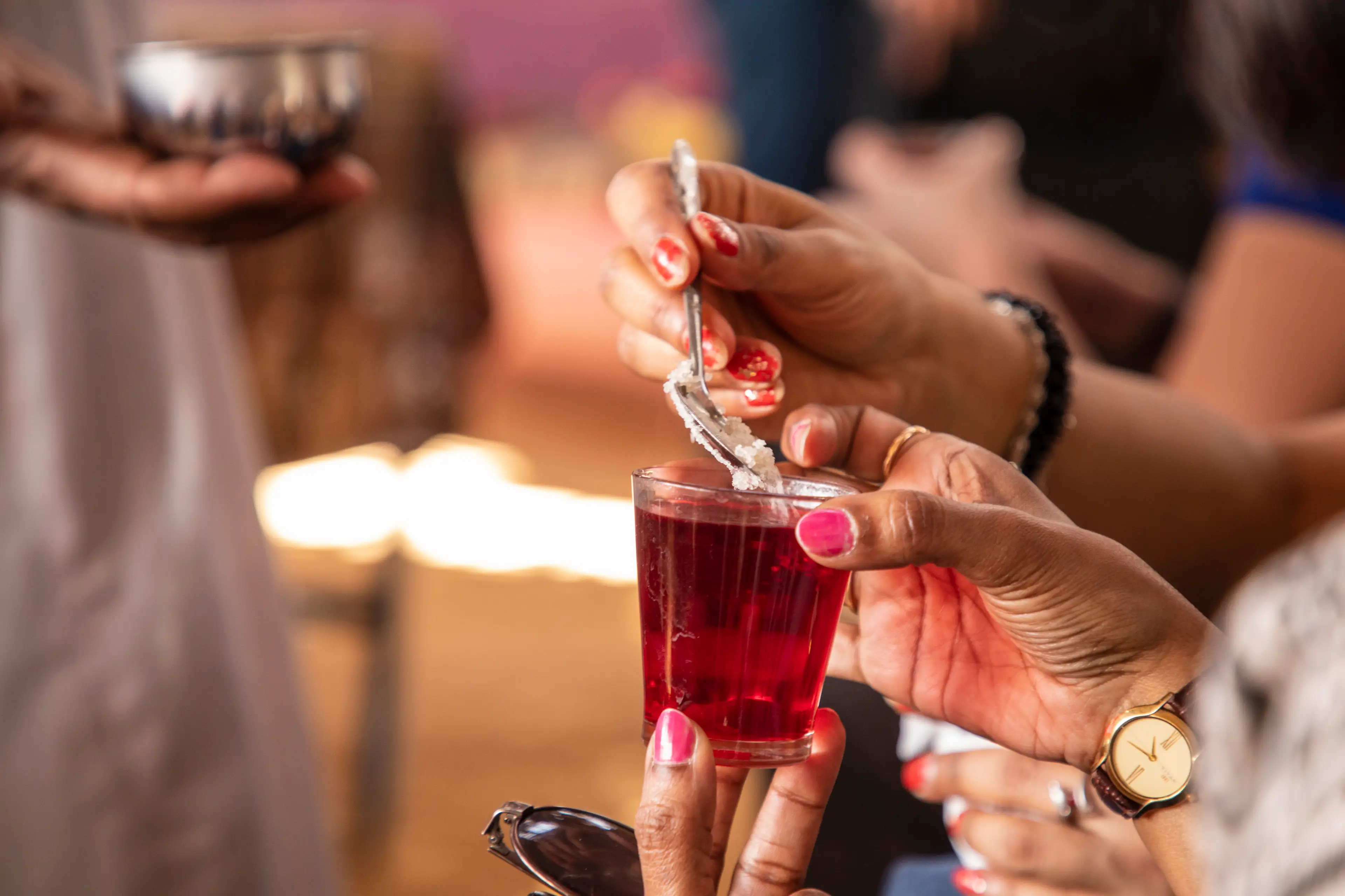 The beverage contains vitamins and minerals that can support a healthy digestive system (Getty Stock Image)