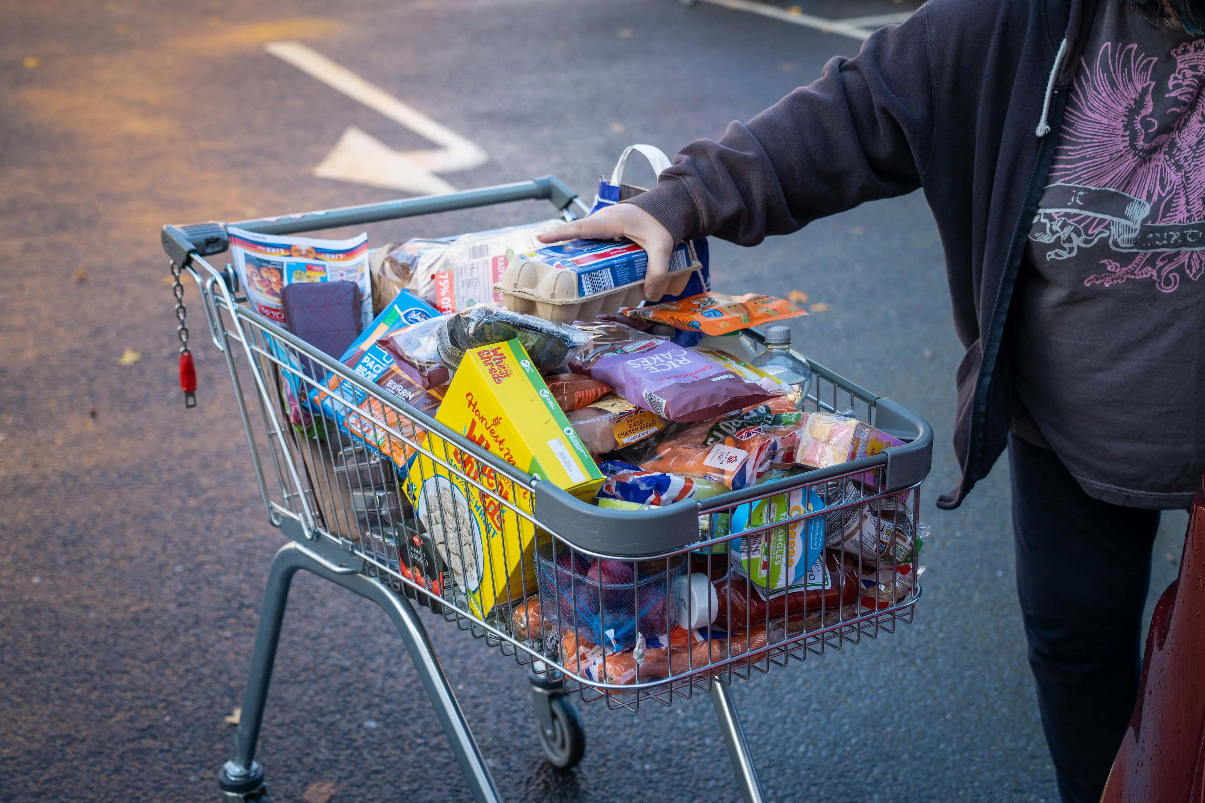 UK food prices have already risen this year (Dominic Lipinski/Bloomberg via Getty Images)