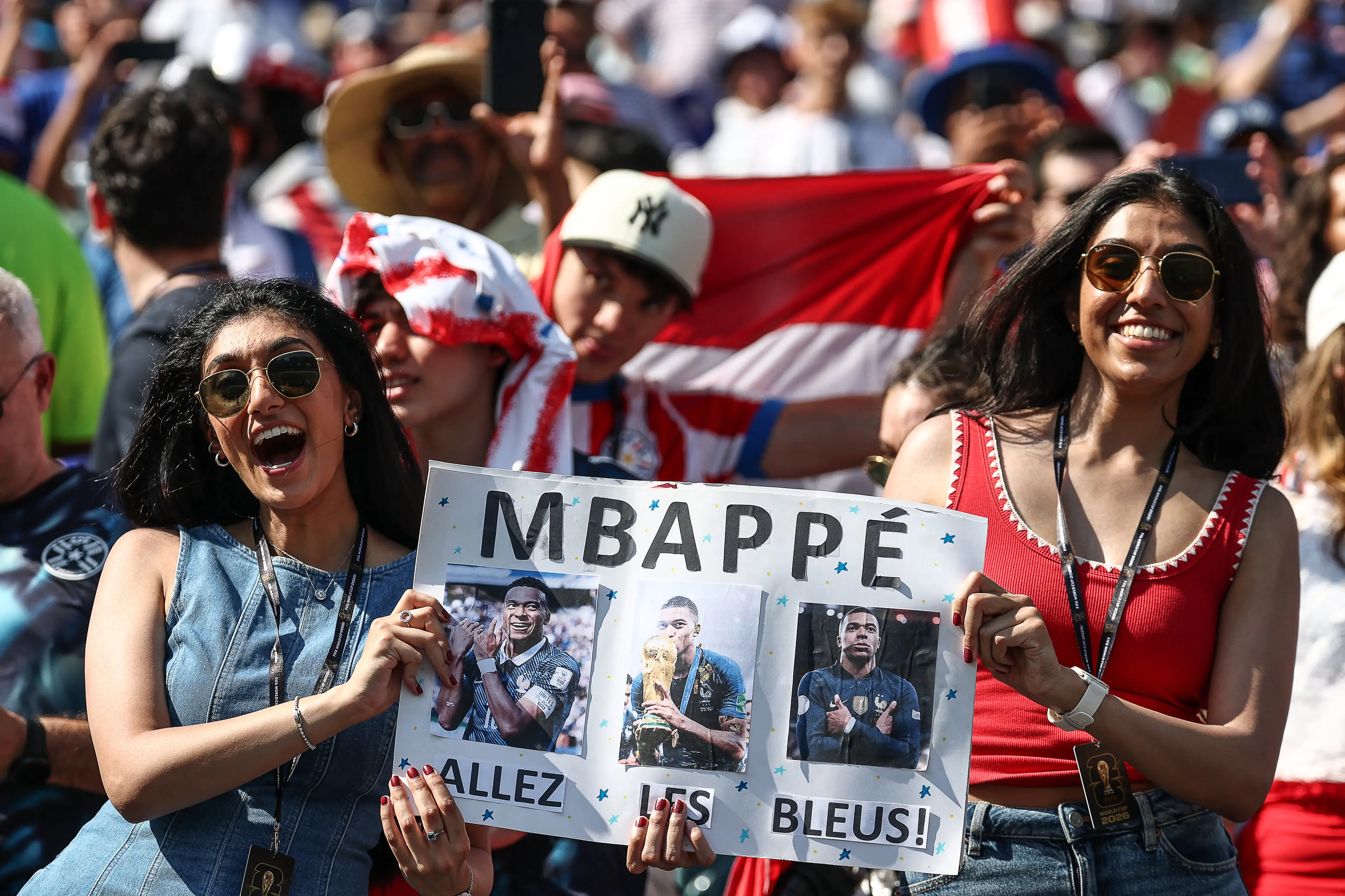 Football fans have been piling into stadiums across the United States, Canada, and Mexico to support their favourite players (FRANCK FIFE / AFP via Getty Images)