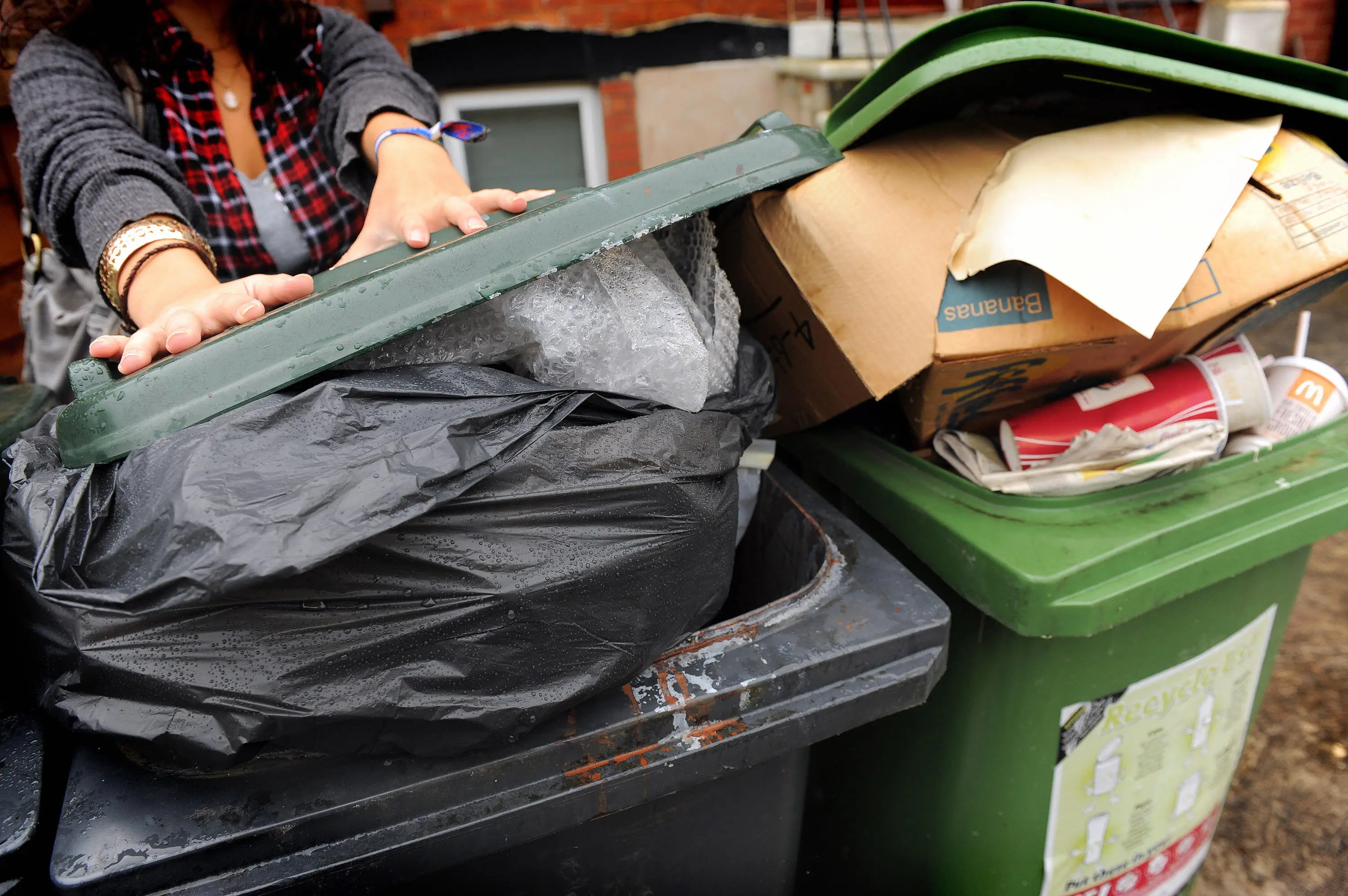  New bin rules were actioned earlier this year (PAUL ELLIS/AFP via Getty Images)