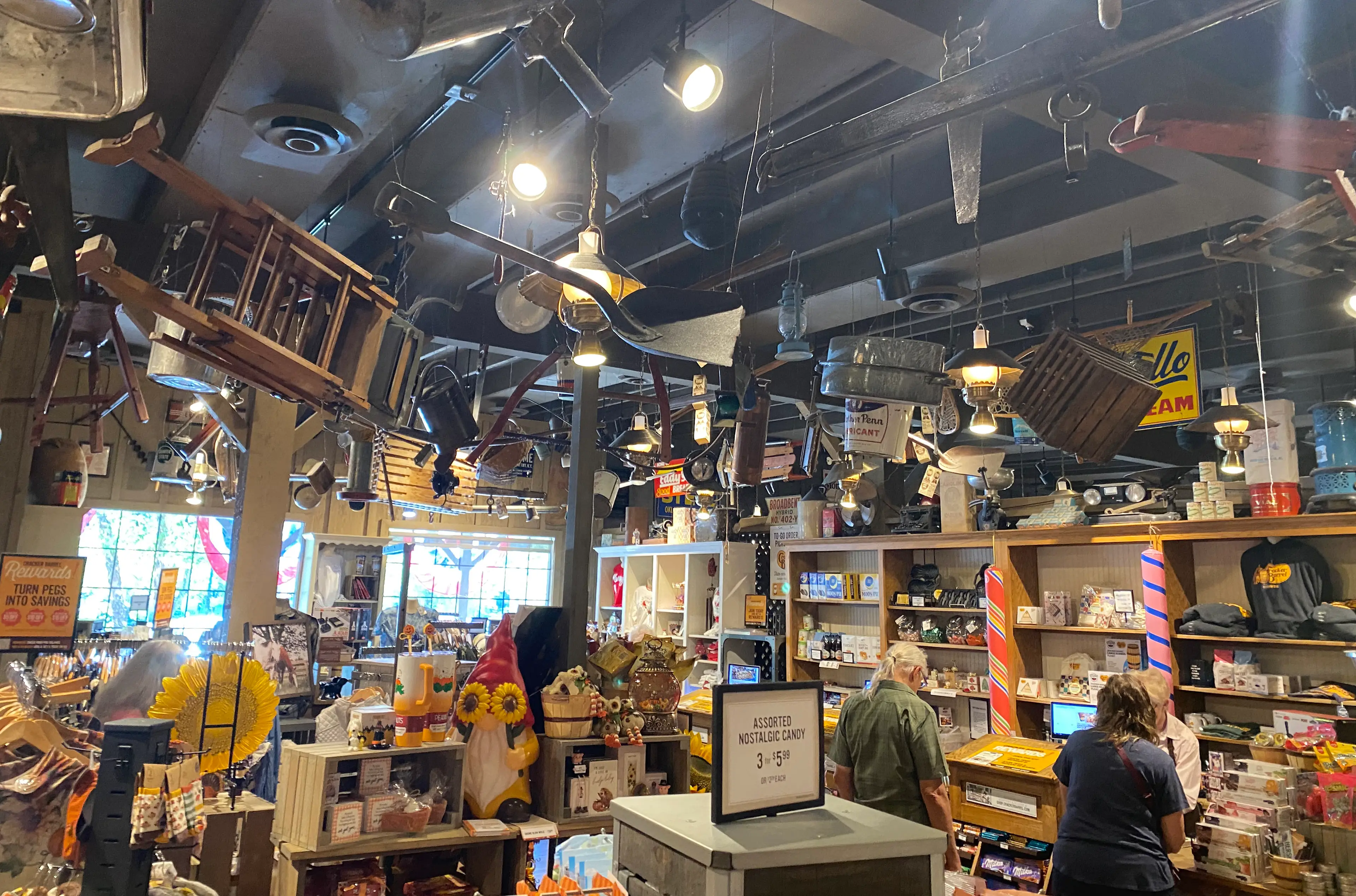 Cracker Barrel also operates country stores alongside its restaurants (GREGORY WALTON / Contributor/Getty Images)