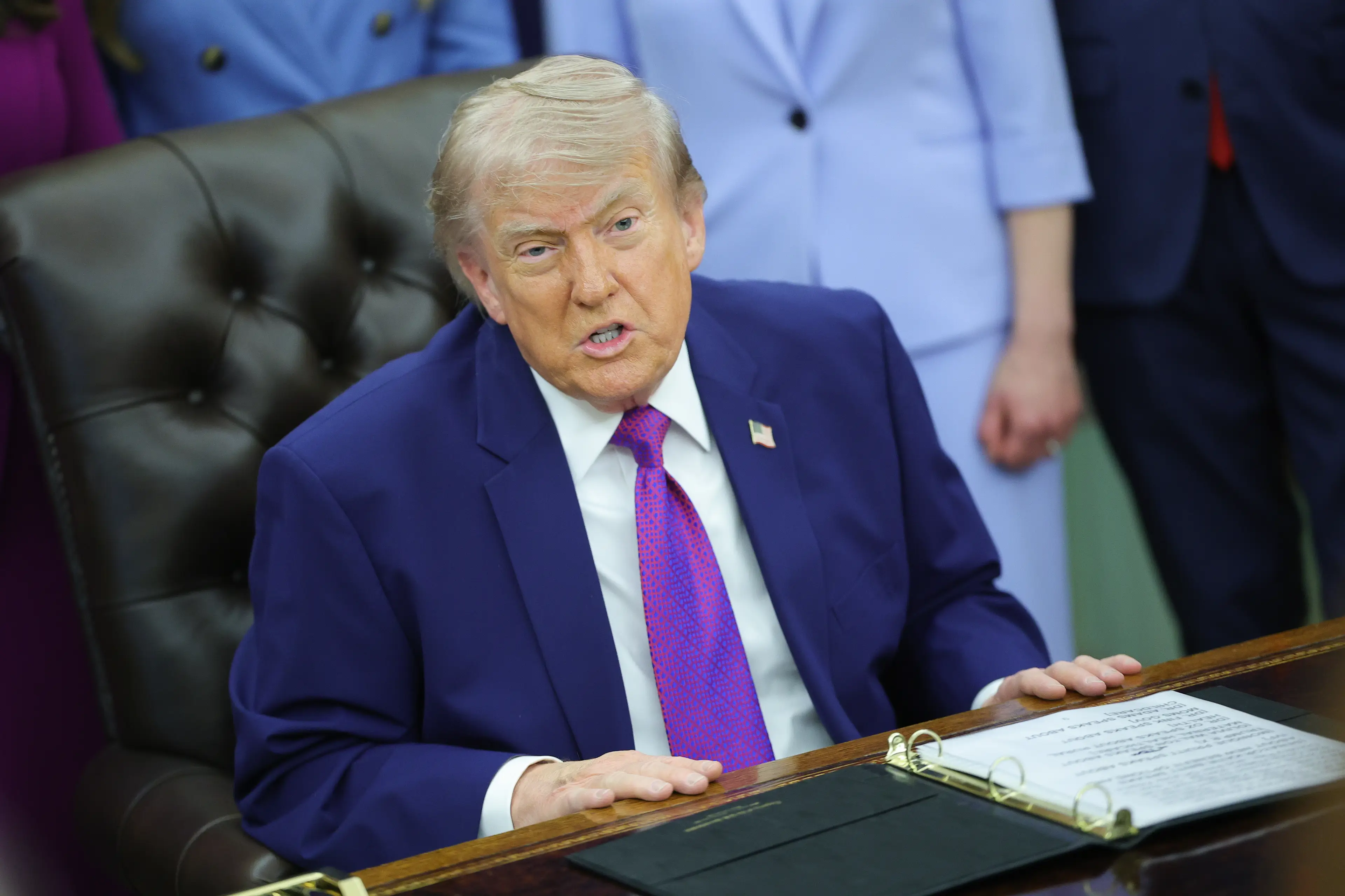 President Donald Trump has declared that junk food may be the 'best food' (Kevin Dietsch/Getty Images)