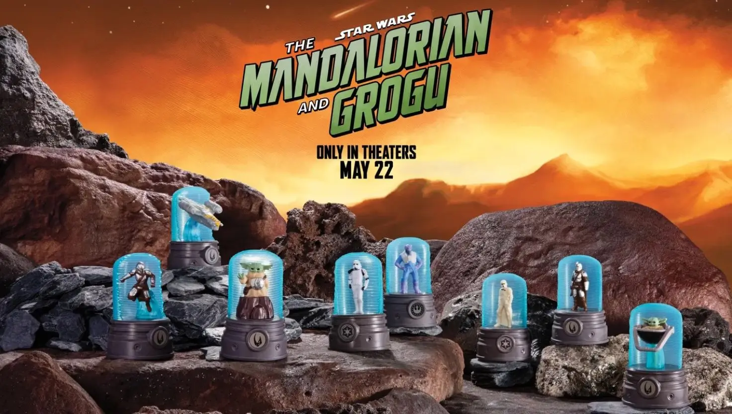 Kids meals come with exclusive collectables modelled after the film's characters (Burger King US)