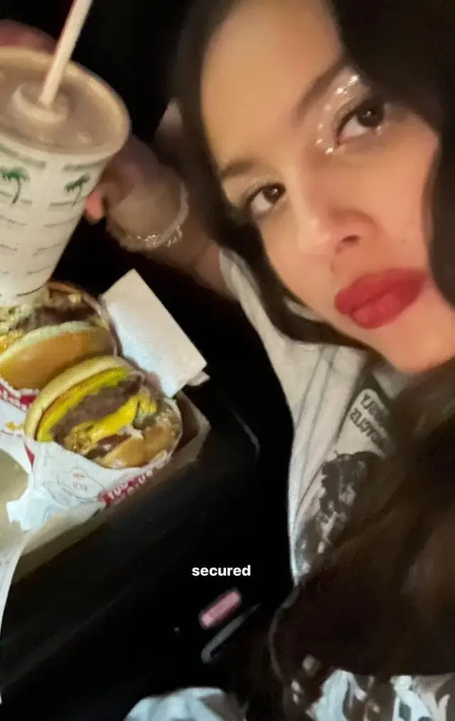 Rodrigo loves many fast-food joints, including In-N-Out and Taco Bell (Instagram/@oliviarodrigo)