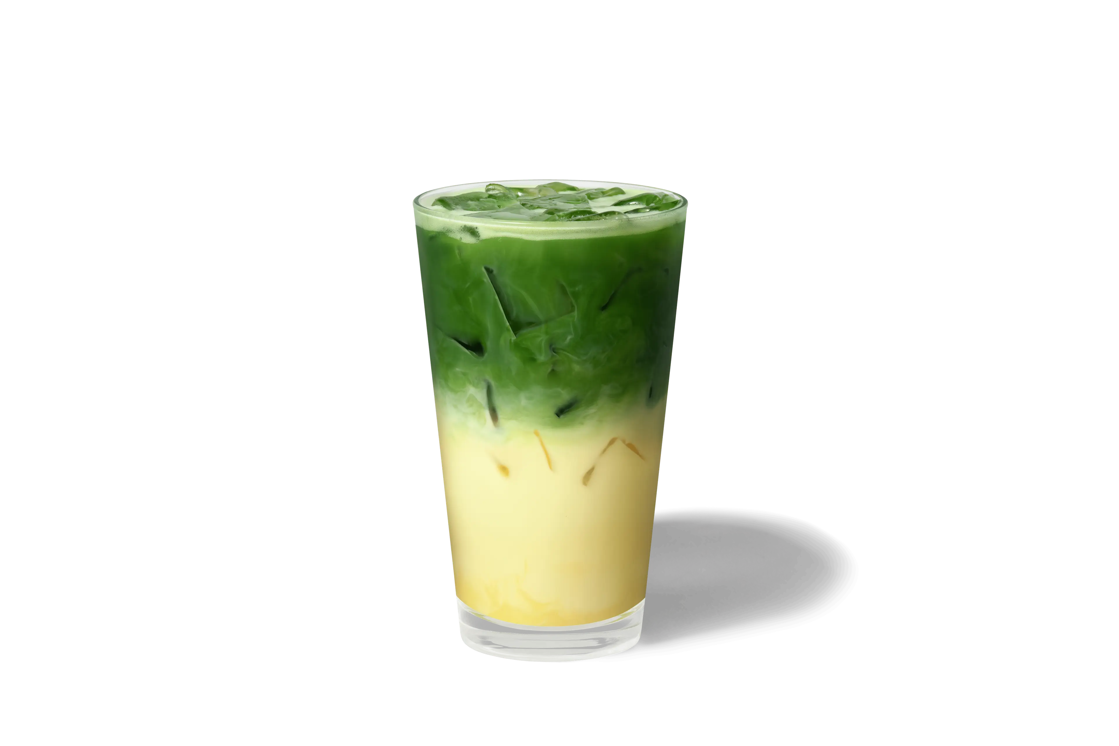 Iced Caramelised Banana Matcha Latte (Starbucks)