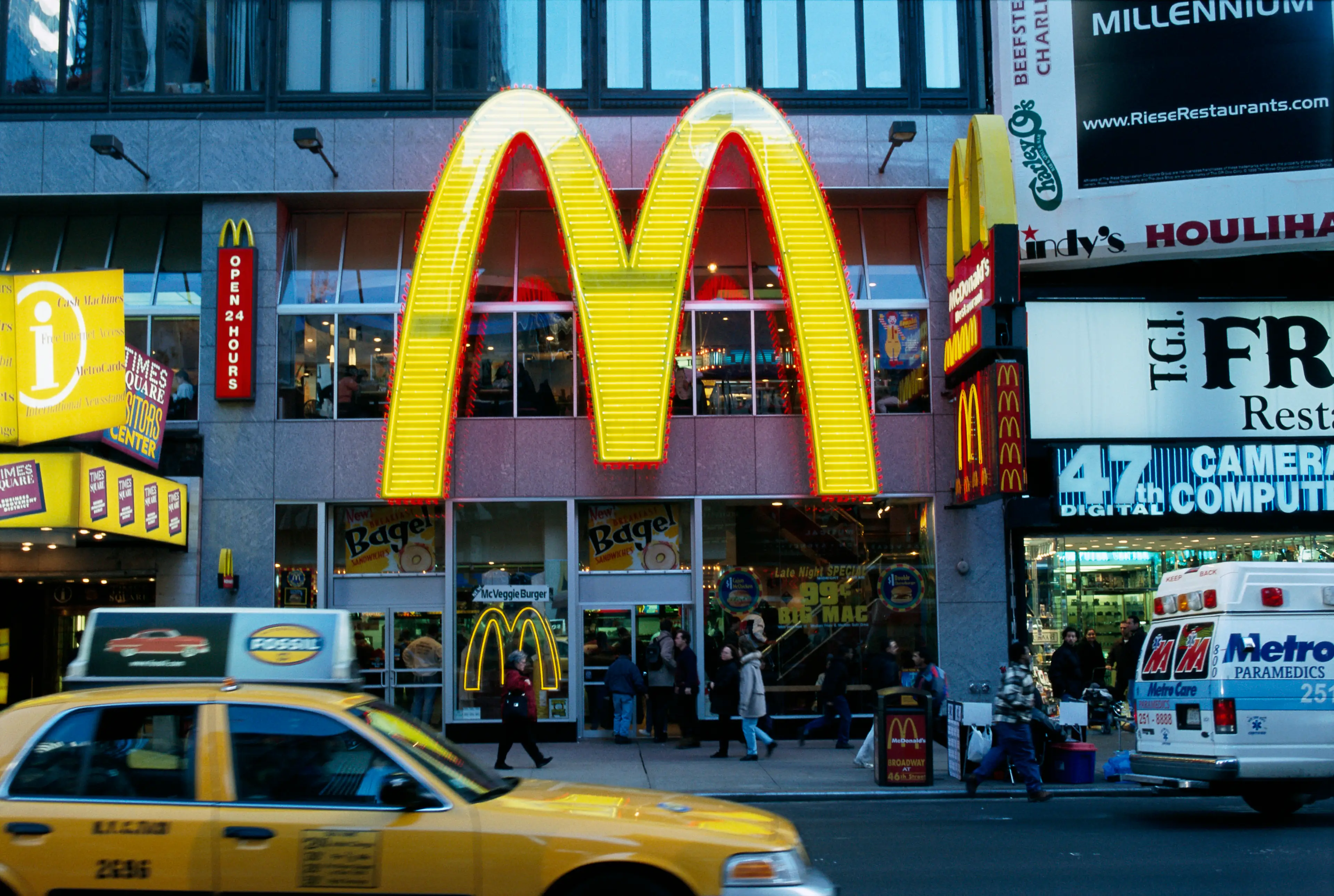 You'd have to add up the amounts from around seven McDonald's to even get close to what Din Tai Fung are making (Bernd Obermann/Getty Images)