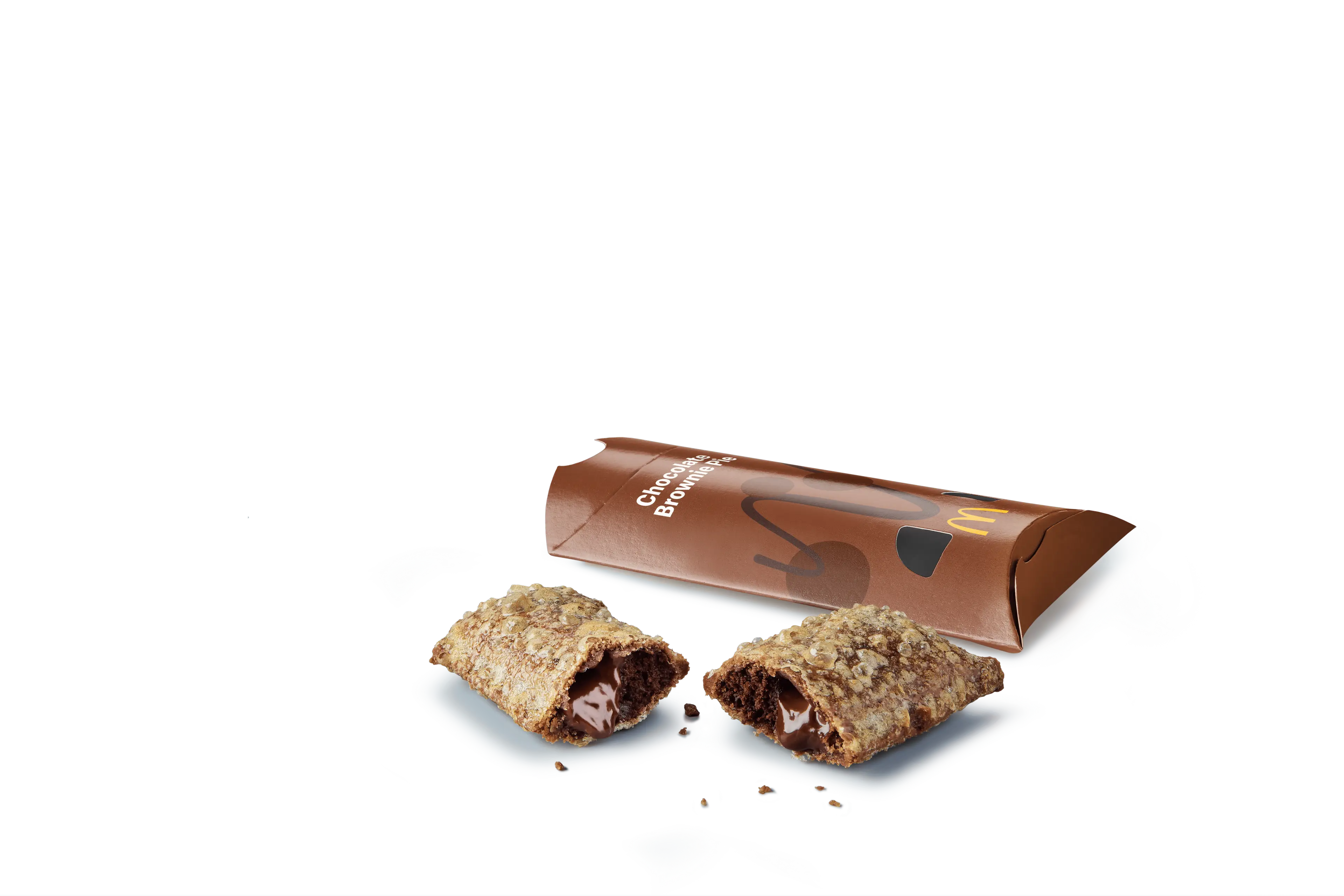 The Brownie Pie is an elevated version of the chocolate classic (McDonald's)