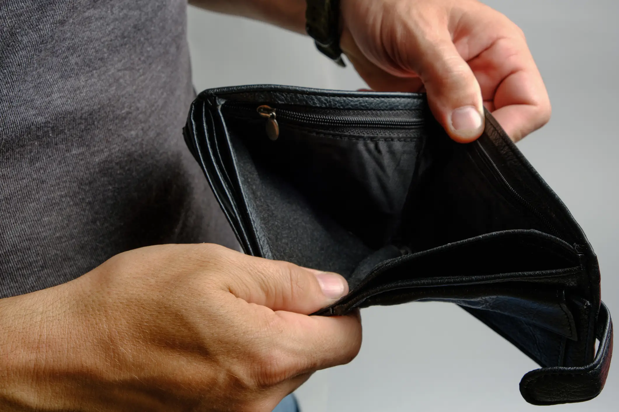 An empty wallet - Tudor Adamache via Getty Images