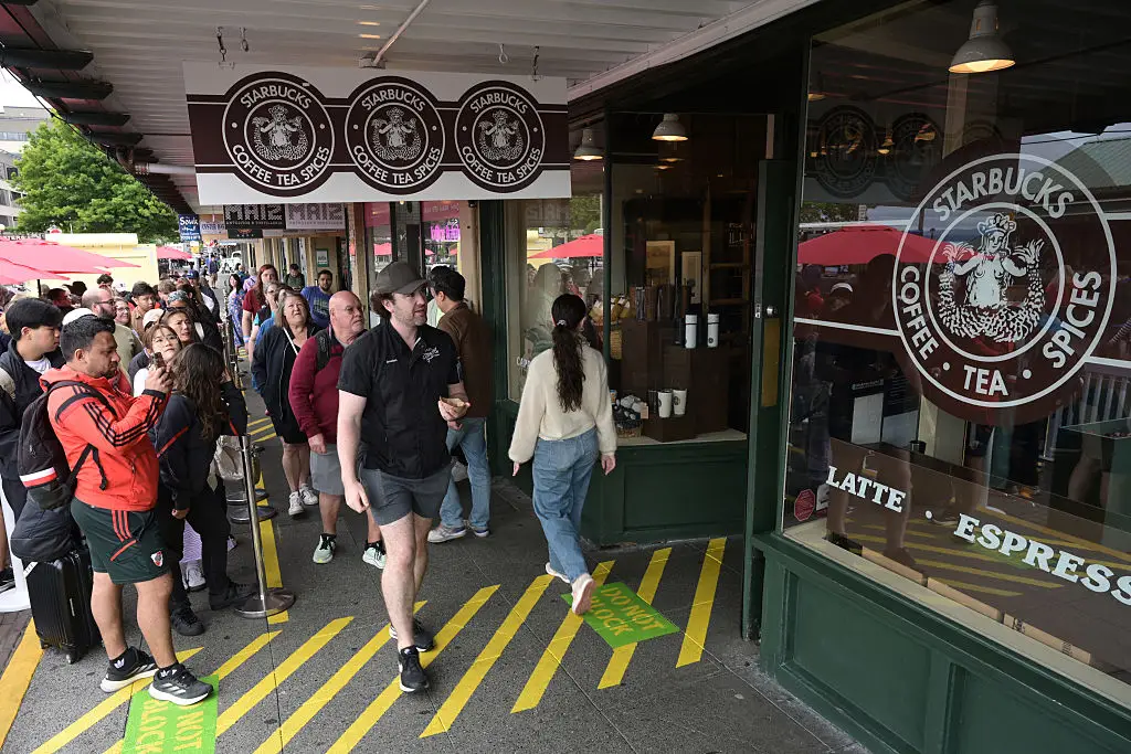 Starbucks is in the midst of some big changes under its new CEO (JUAN MABROMATA / Contributor/Getty Images)