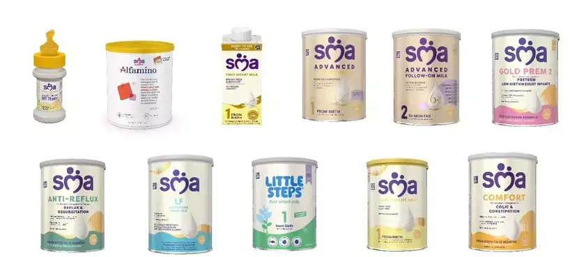 Various Nestlé baby formula products have been voluntarily recalled  (Nestlé)