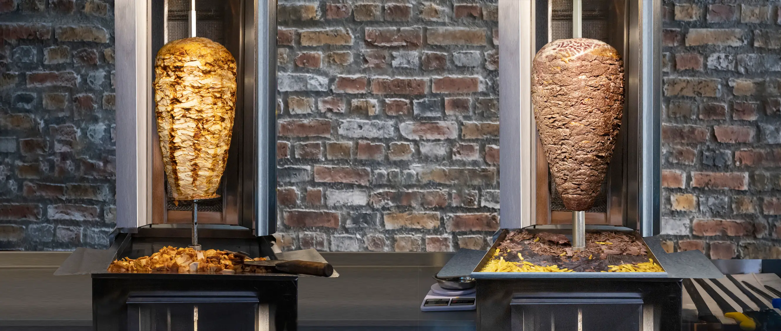 Doner kebab rotisseries via necati bahadir bermek via Getty Images