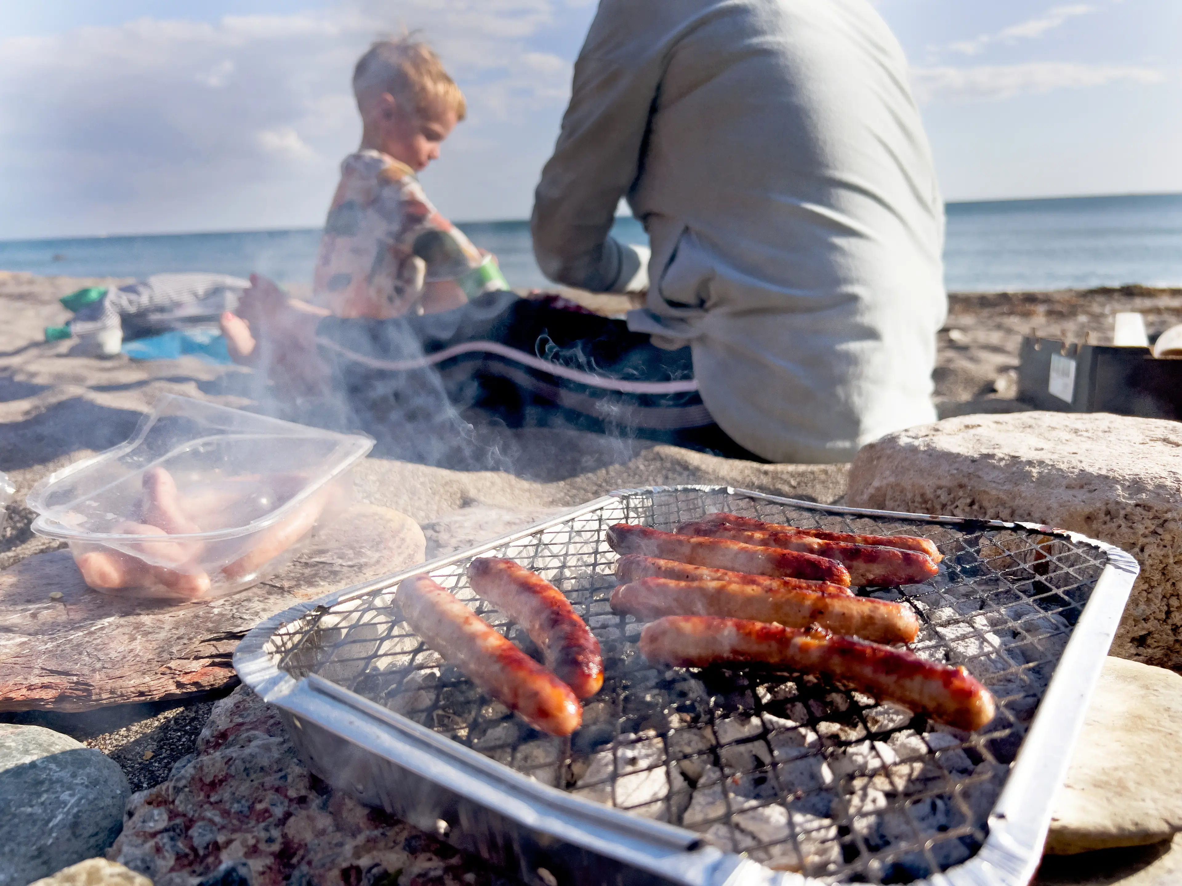 Some councils have banned BBQs from their beaches (Getty Stock Image)
